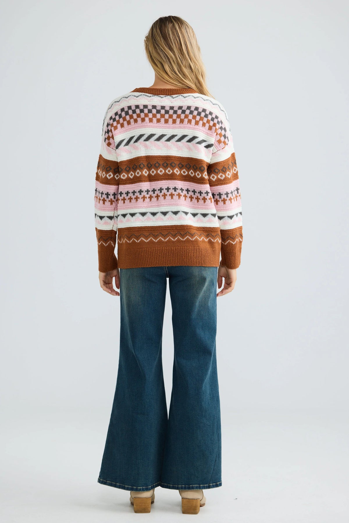 Snow Bunny Knit - Pink
