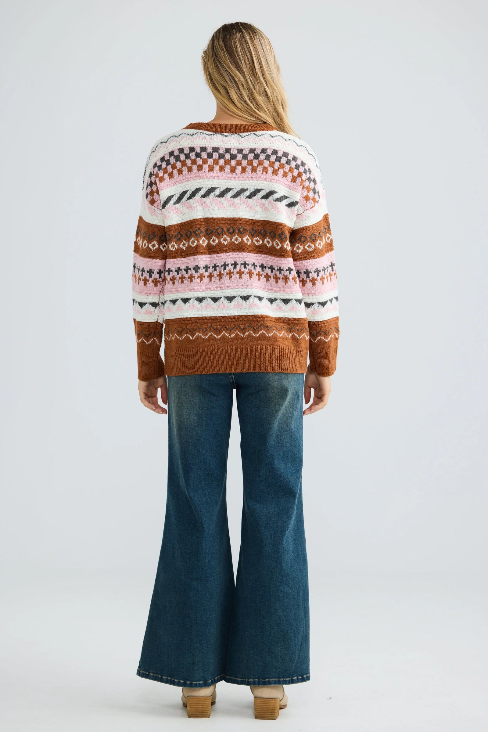 Snow Bunny Knit - Pink