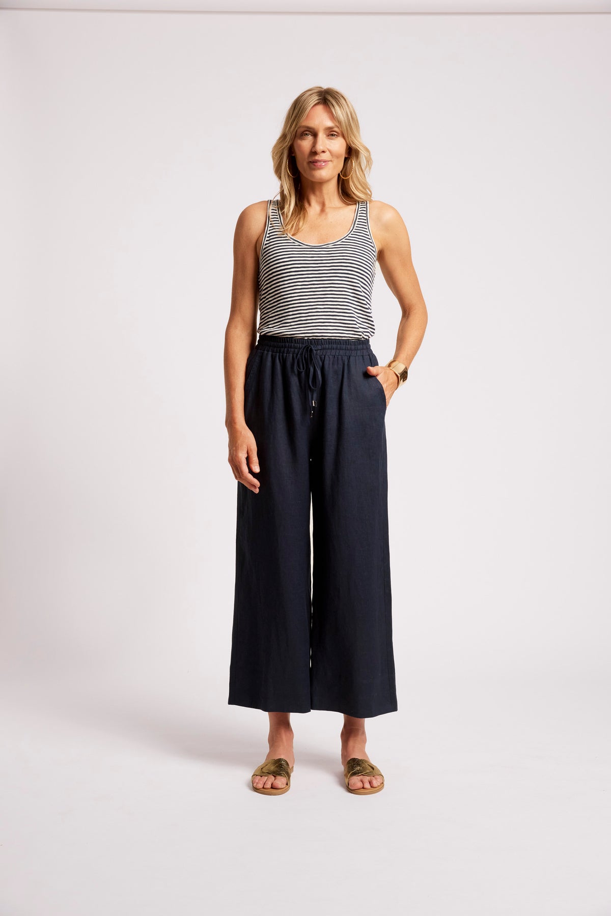 Cove Relaxed Pant - Indigo Navy