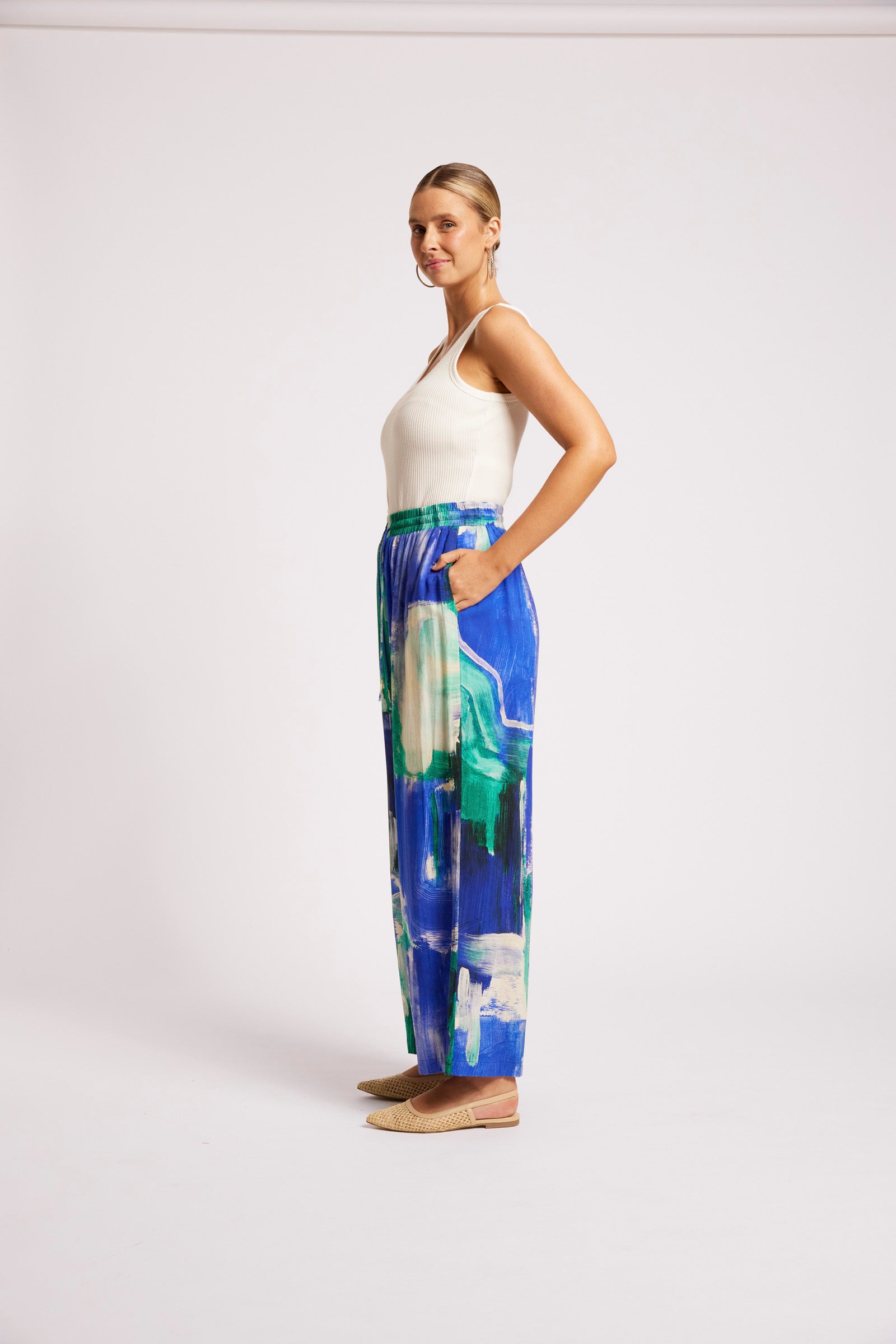 Palmera Pant - Seafoam