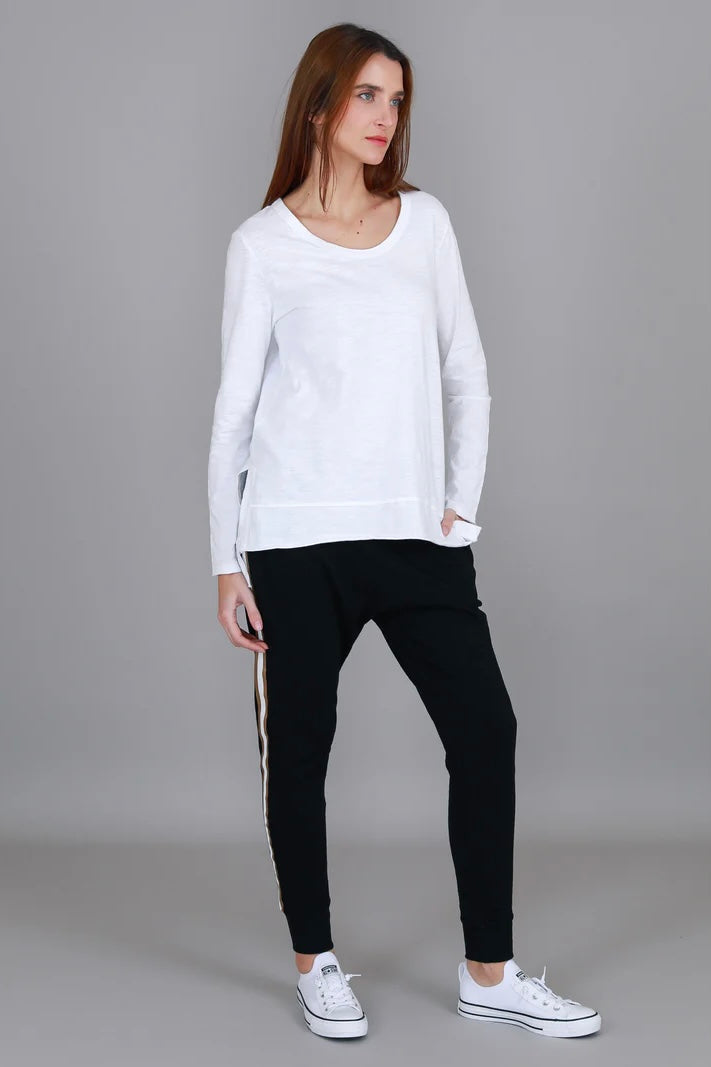 Strumpet Long Sleeve Tee - White