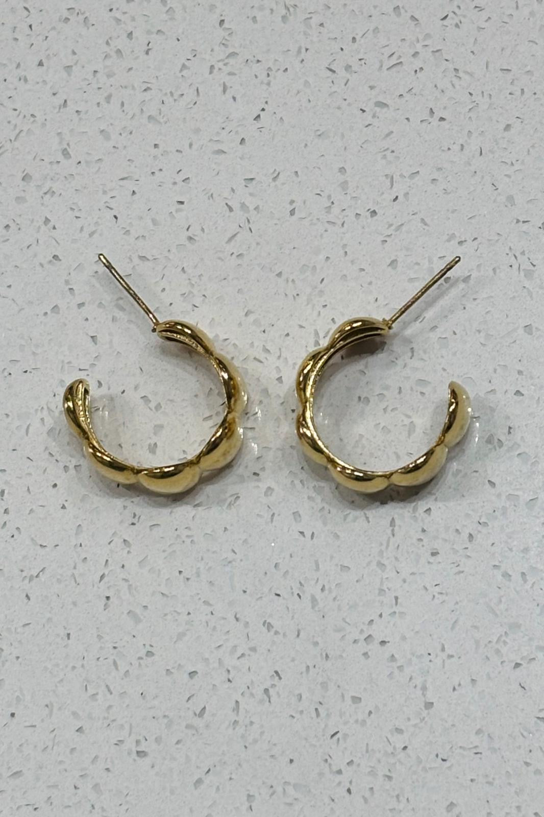Miru Earring - Hoop Gold