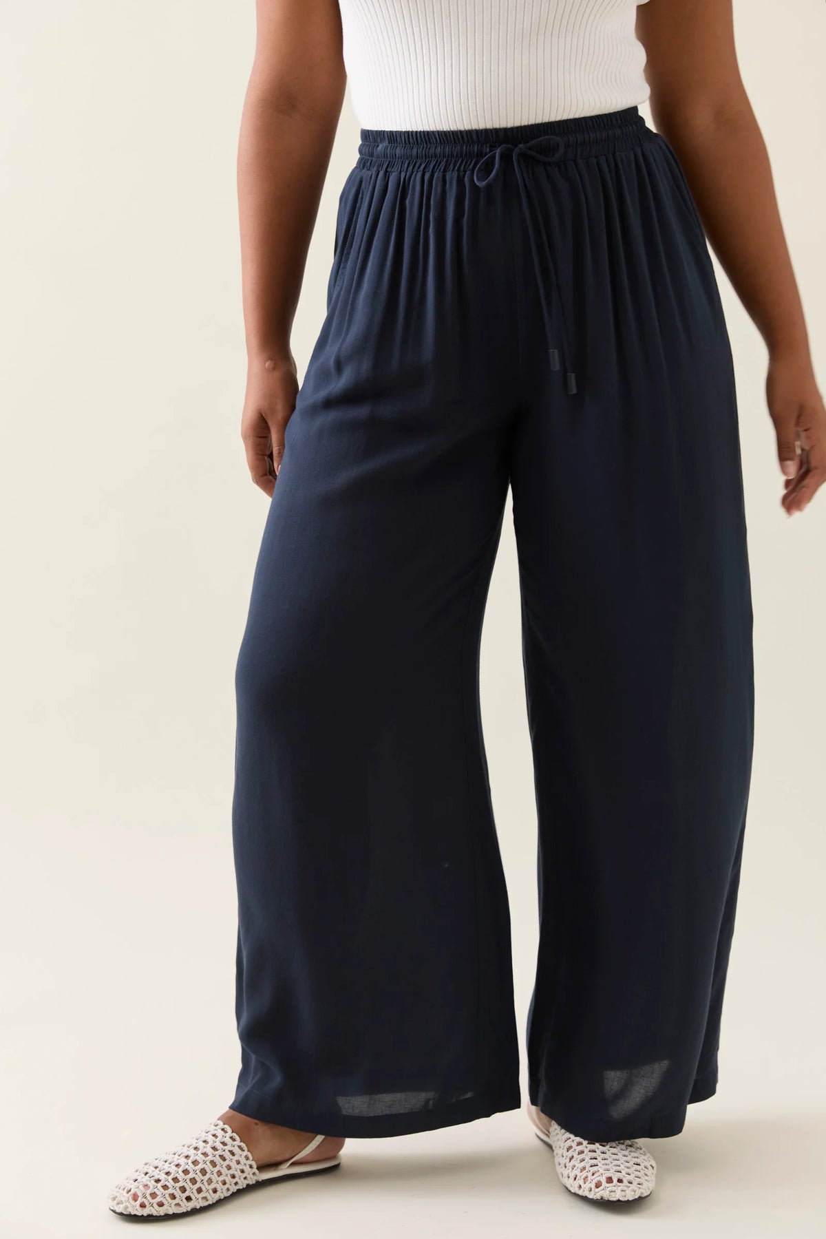 Oline Pant - Navy