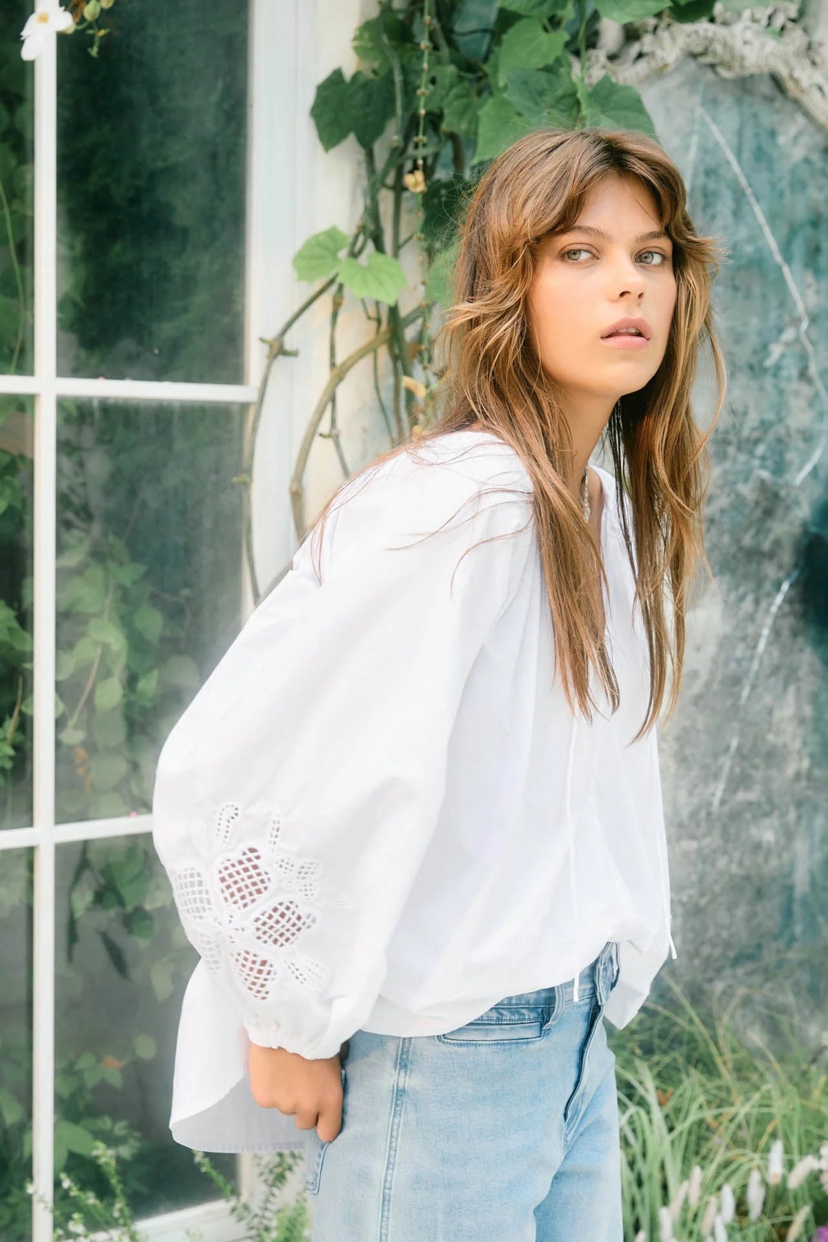 Nilsa Blouse - Lotus