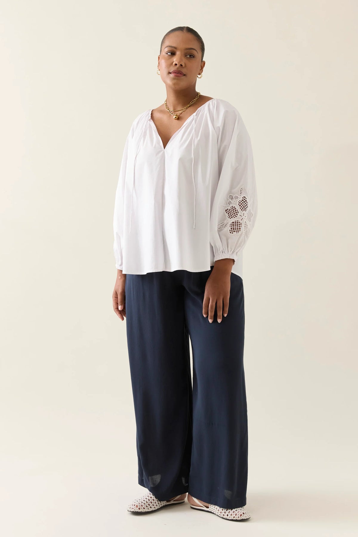 Nilsa Blouse - Lotus
