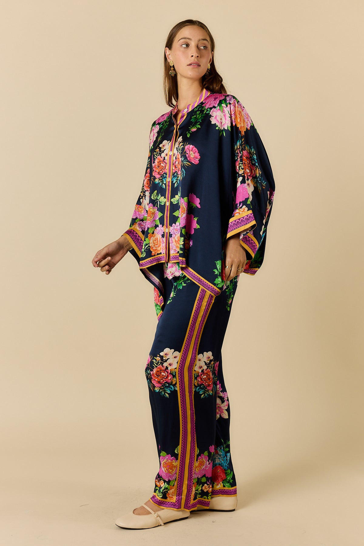 Liberte Top - Dark Navy Floral