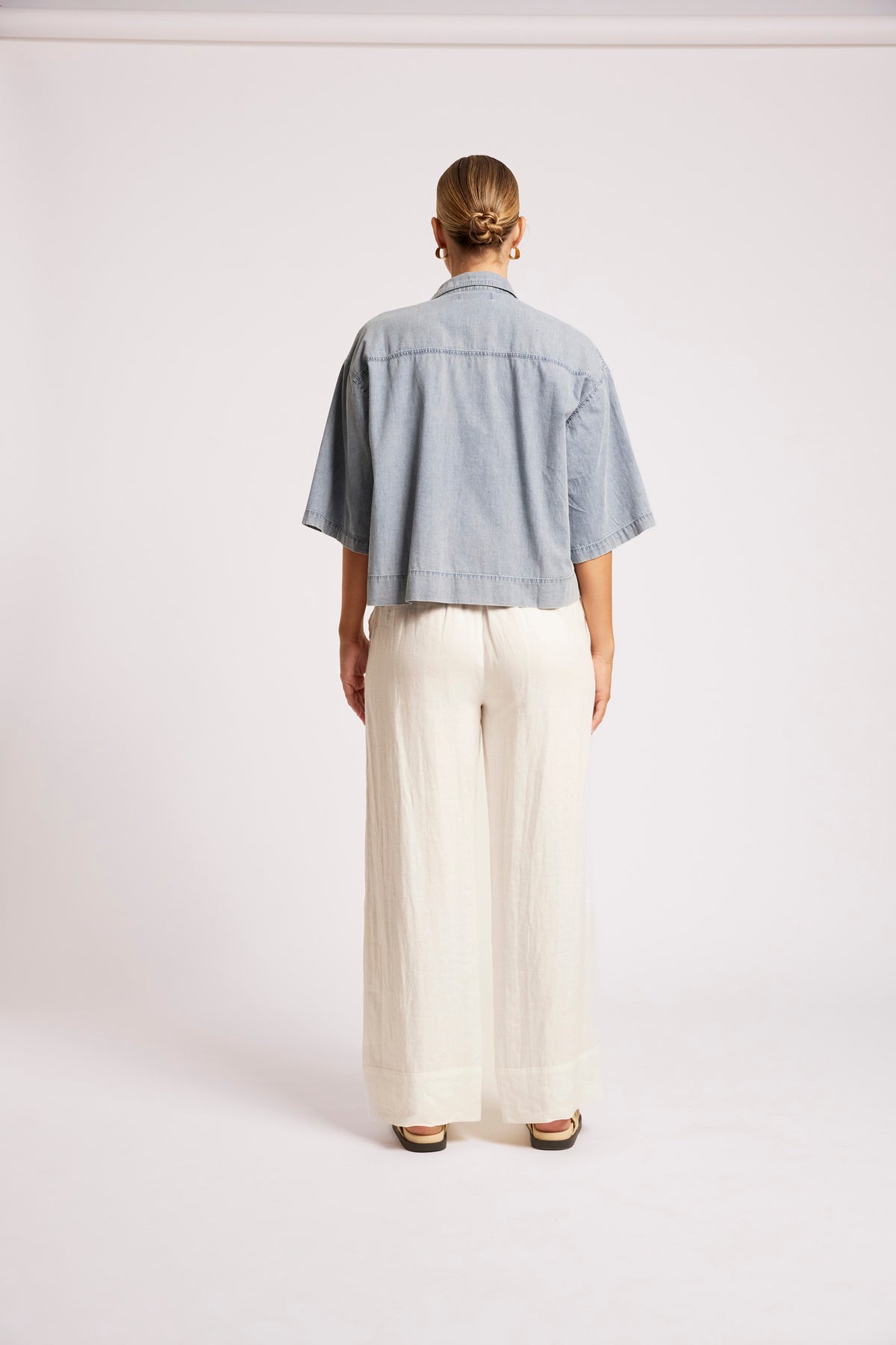 Roam Denim Shirt - Denim Blue