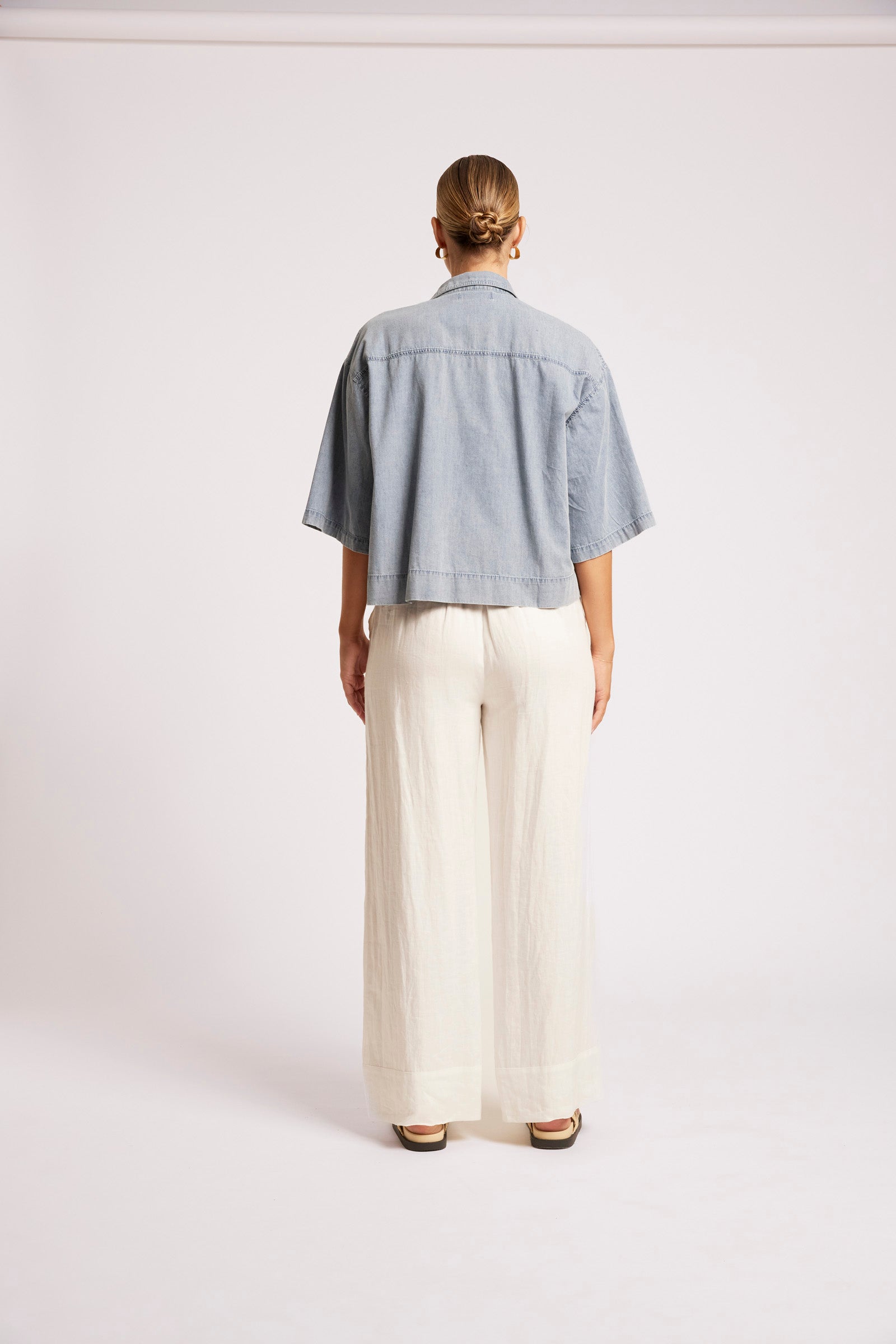 Roam Denim Shirt - Denim Blue