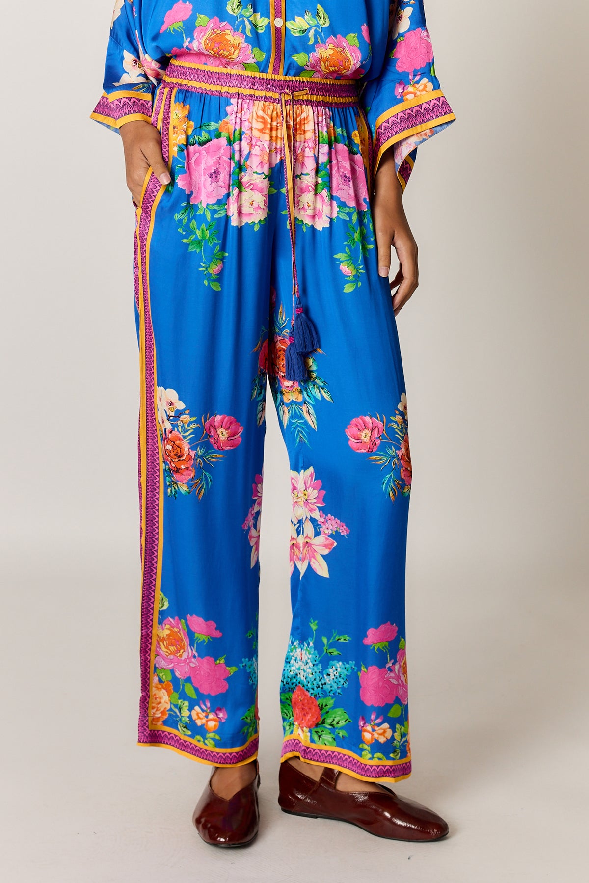 Liberte Pant - Blue Floral