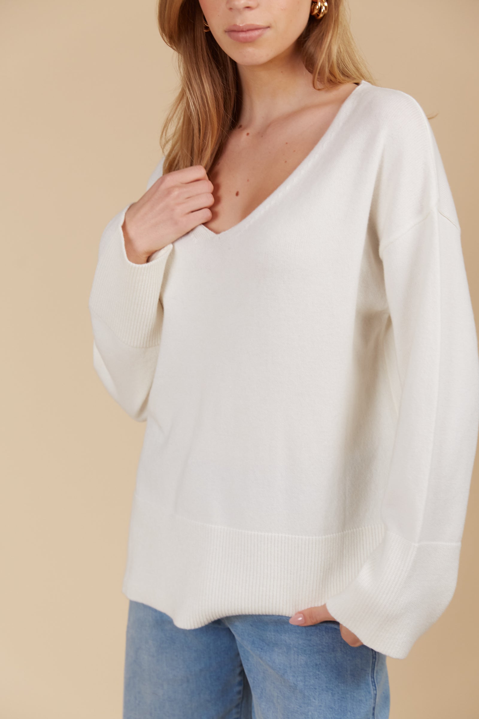 Selene Jumper - Ivory