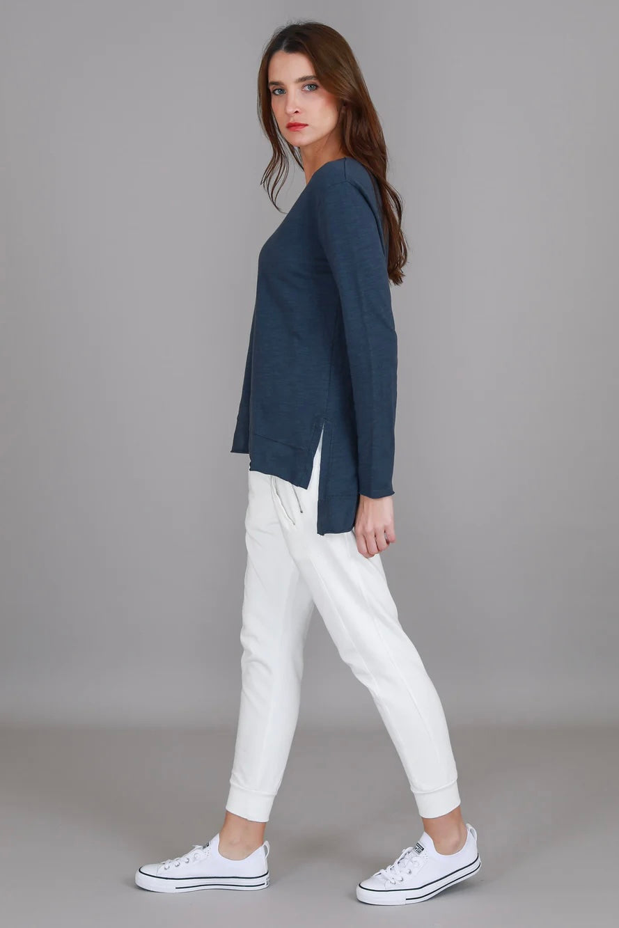 Strumpet Long Sleeve Tee - Indigo