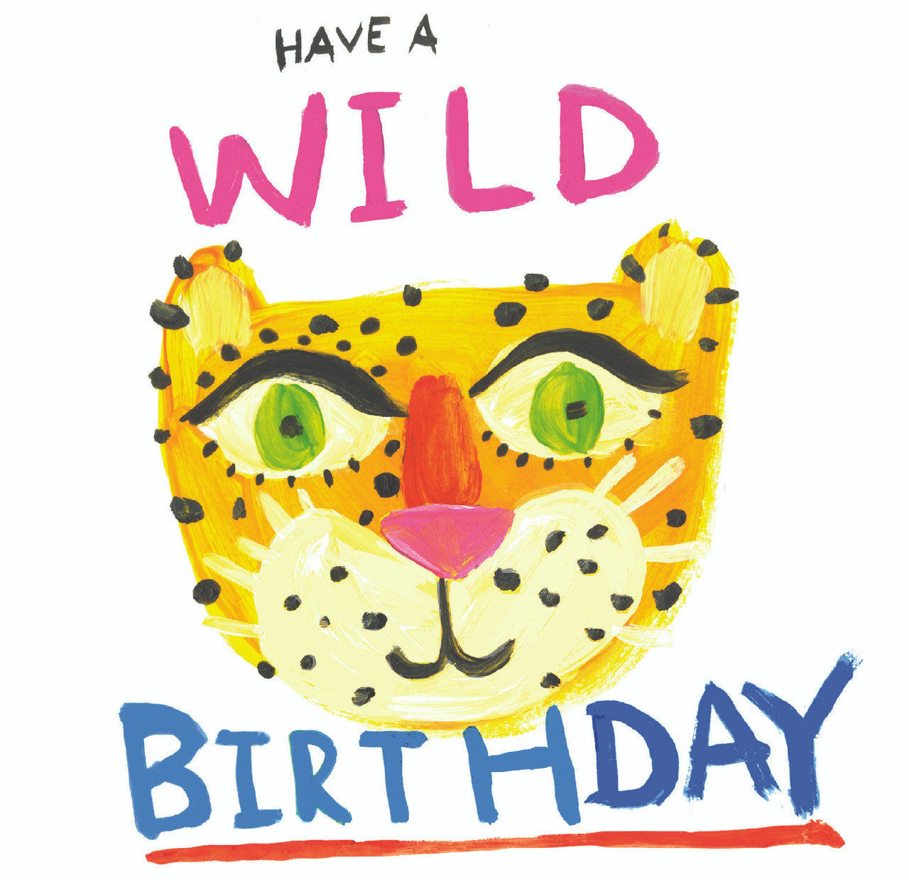 Wild Birthday - Blank Card