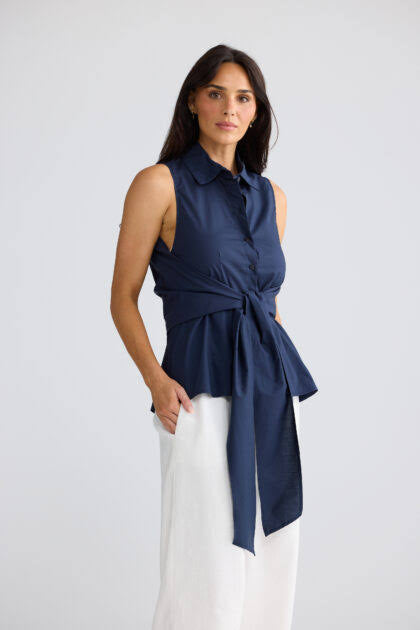 Ovina Top - Navy