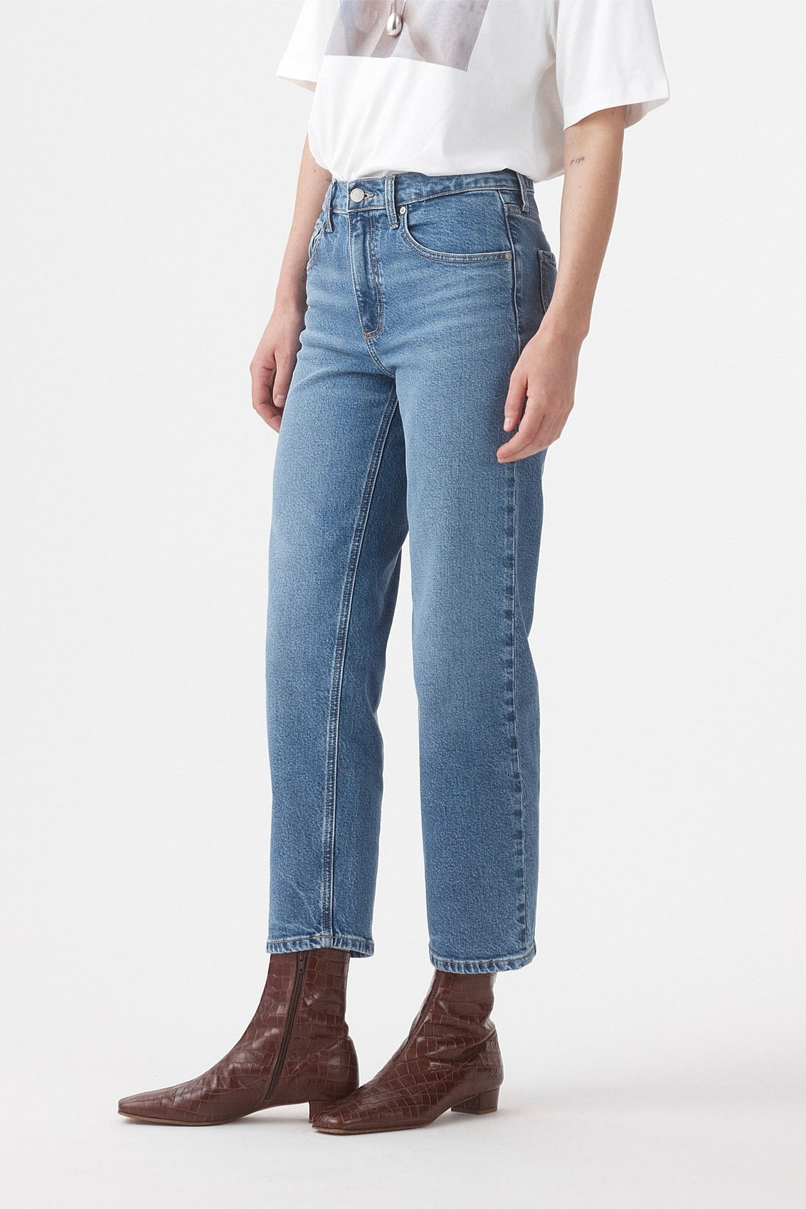 Erin Straight 28” Jean - Brooklyn
