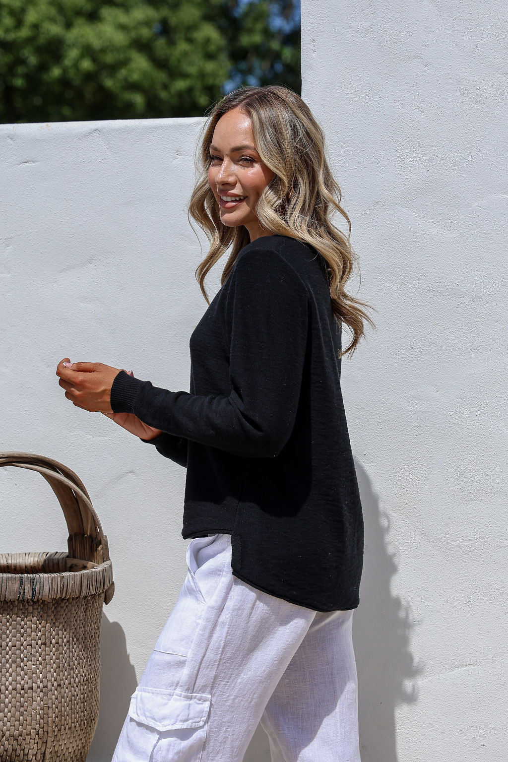 SALE - Le Basic Cotton Knit - Black