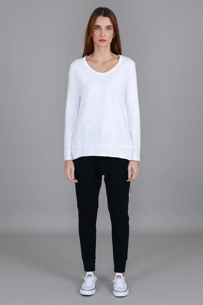 Strumpet Long Sleeve Tee - White