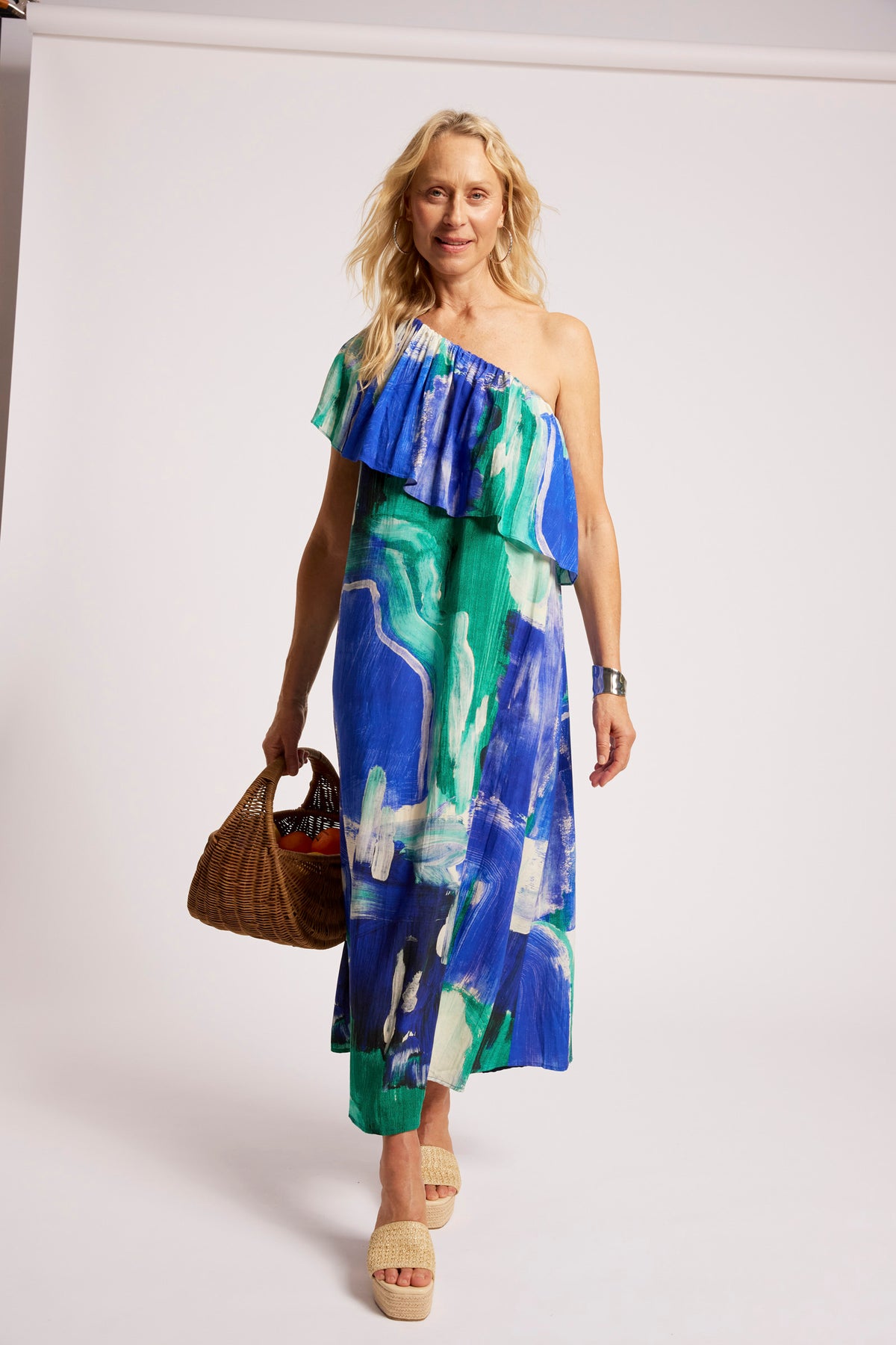 Palmera Off Shoulder Dress