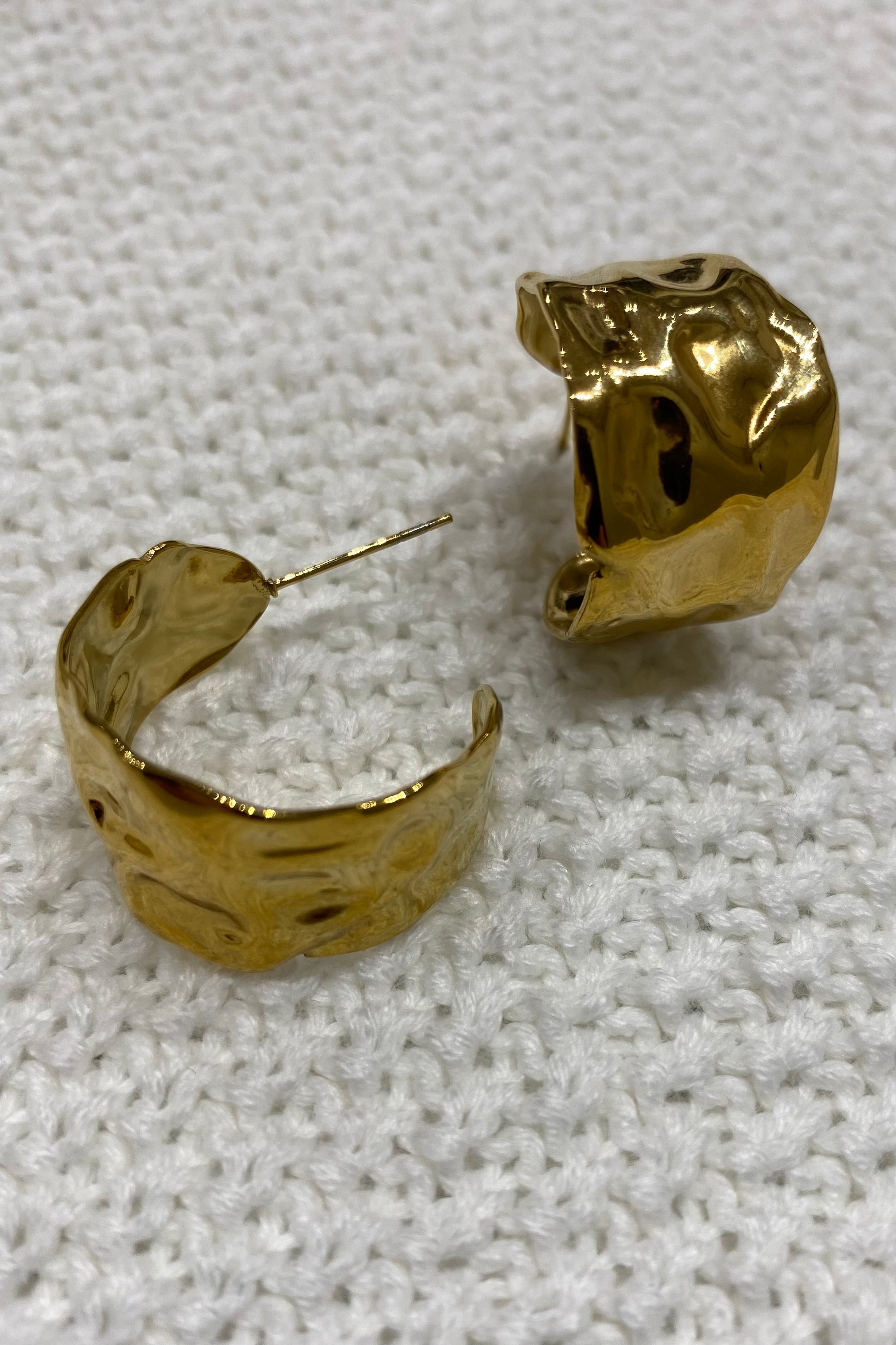 Miru Earring - Hoop Gold
