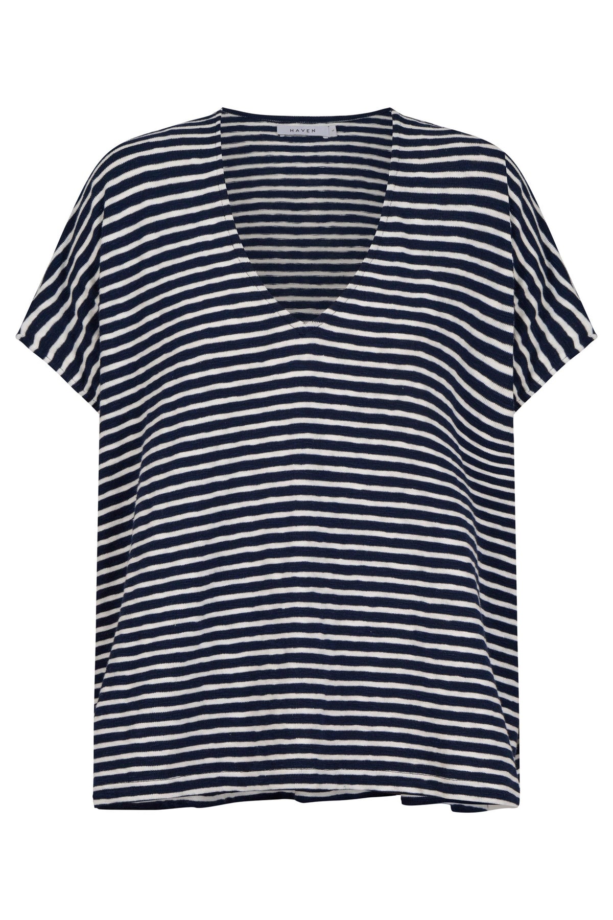 Tropea Stripe T-Shirt - Navy