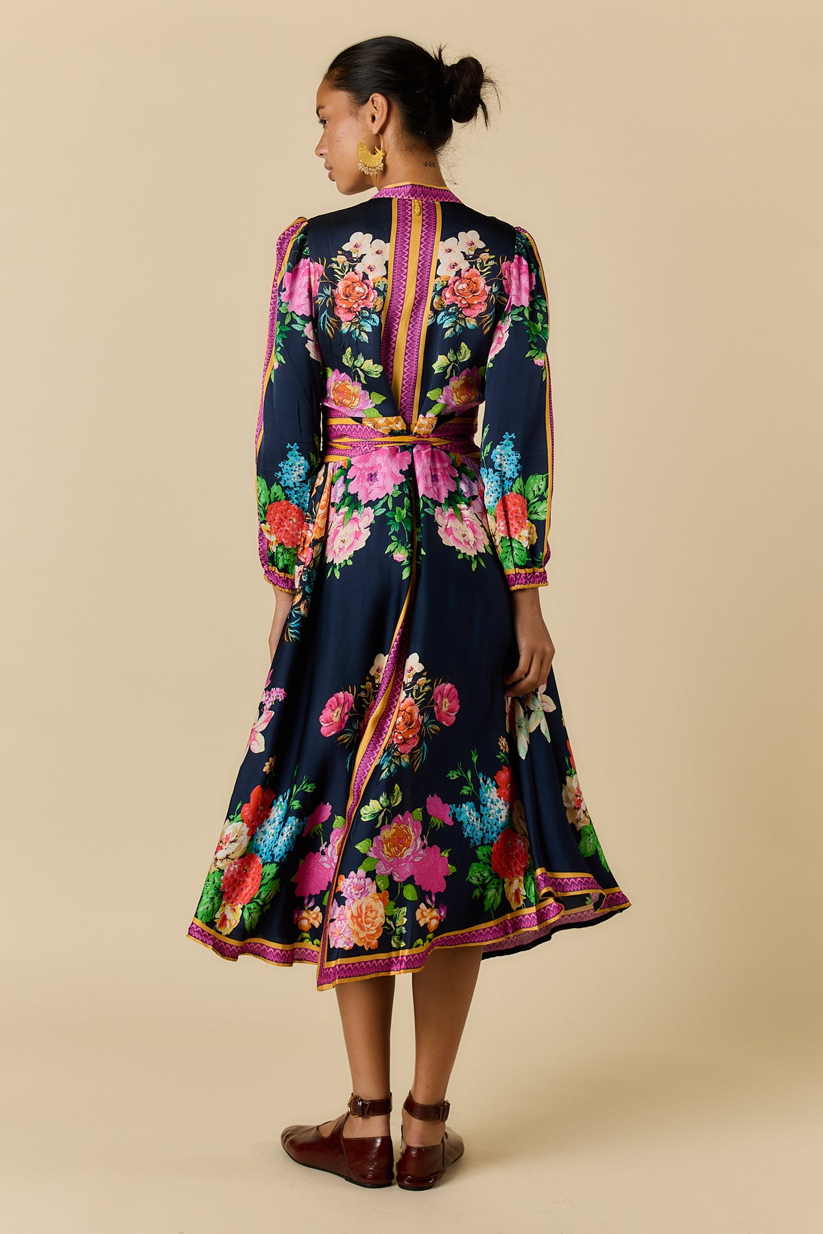 LIberite Maxi - Dark Navy Floral