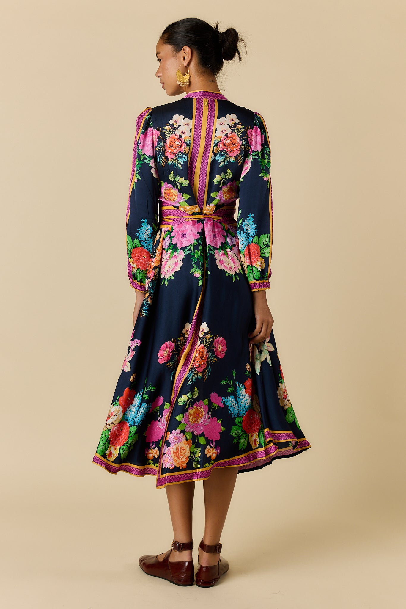 LIberite Maxi - Dark Navy Floral