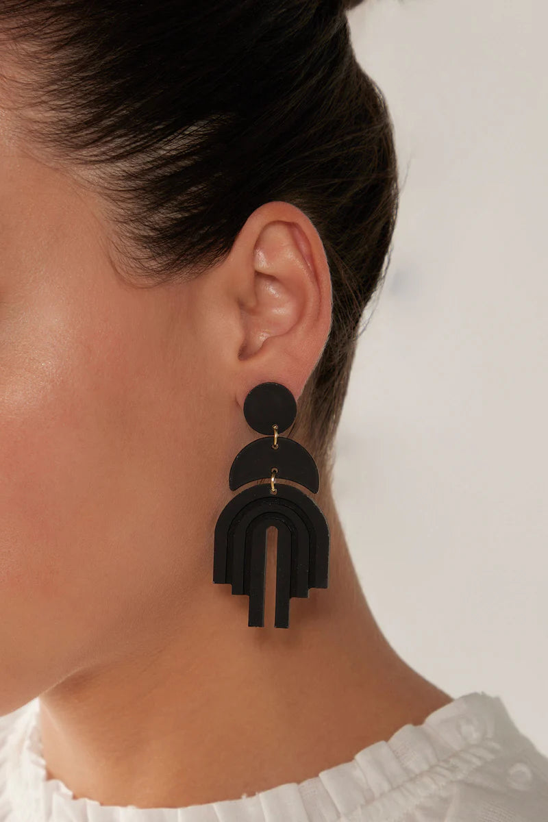 Shoal Earring - Black