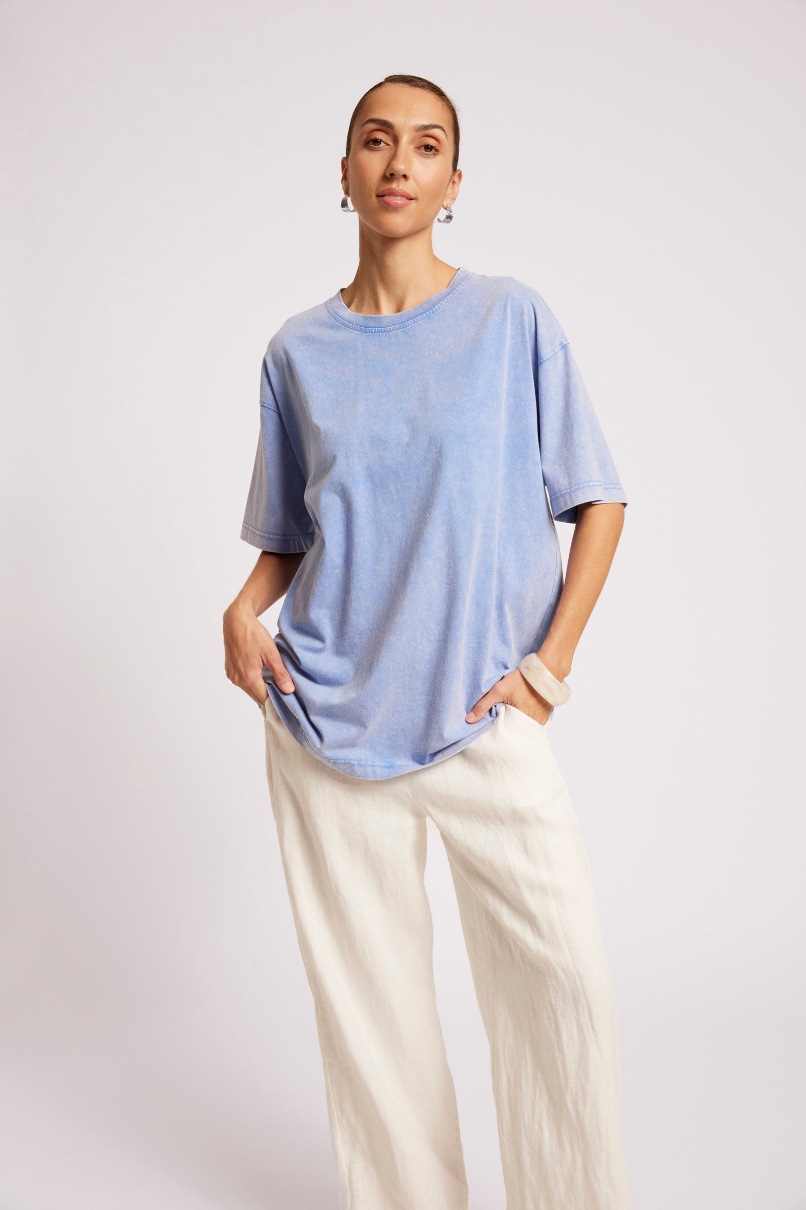 Caldera Oversize T-Shirt - Marine Blue