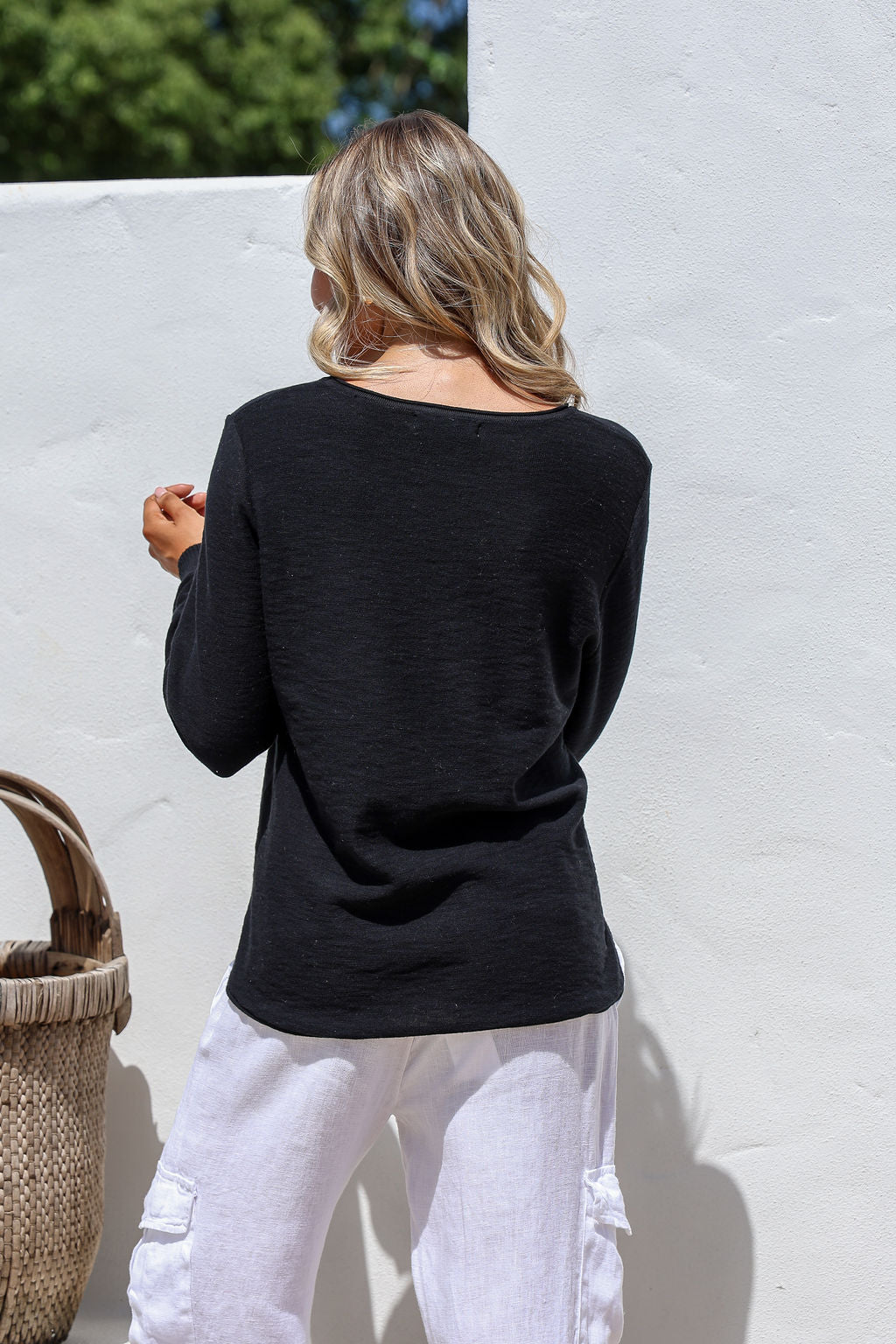 SALE - Le Basic Cotton Knit - Black