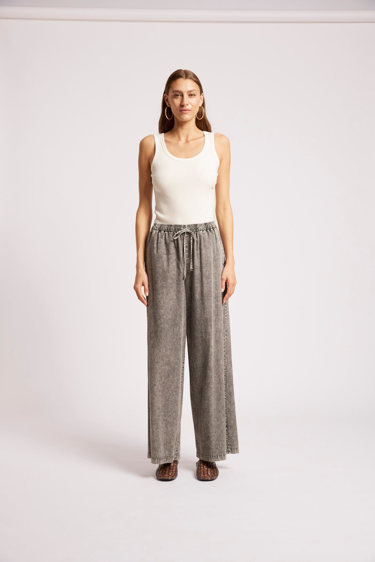 Roam Denim Pant -Ash Black