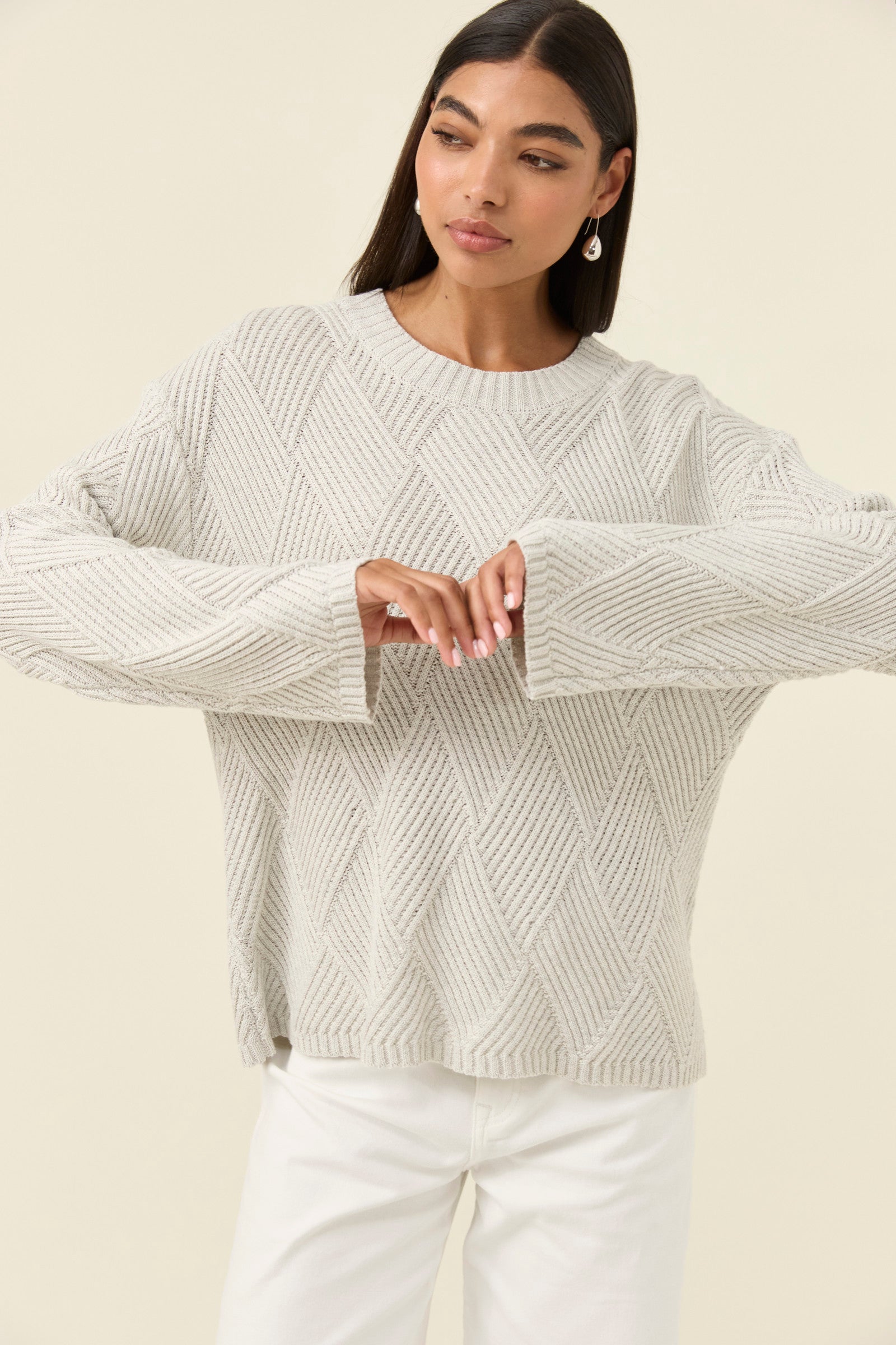 Sadie Jumper - Stone Marle