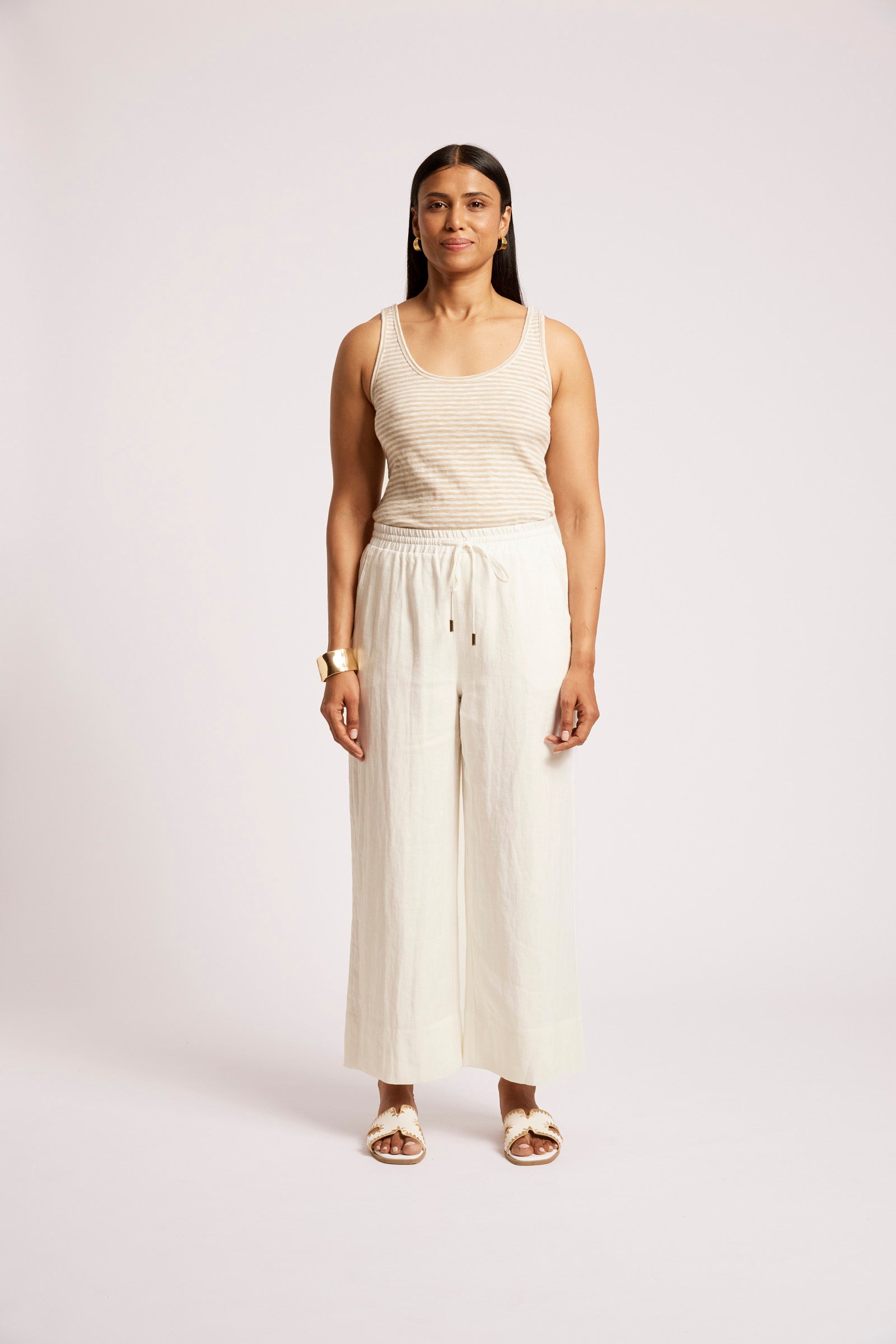 Cove Relaxed Pant - White