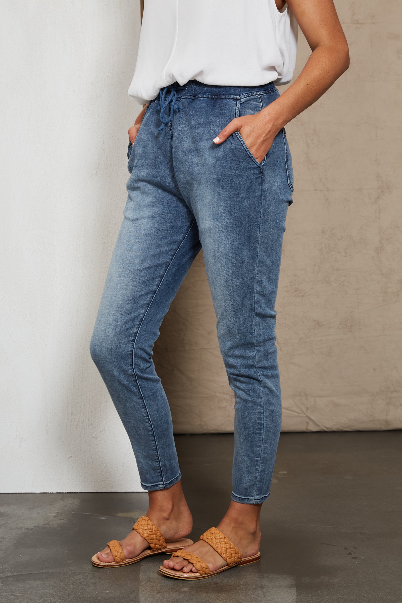 eb&ive Del Re Denim Jeans - Clay