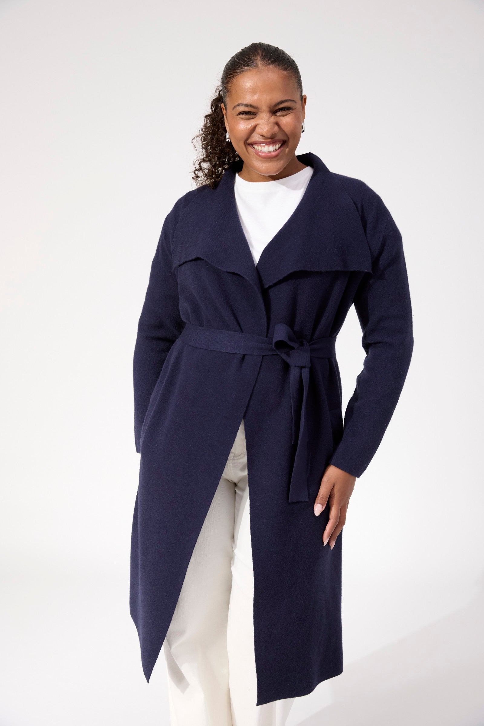 Chamonix Cardigan - Navy