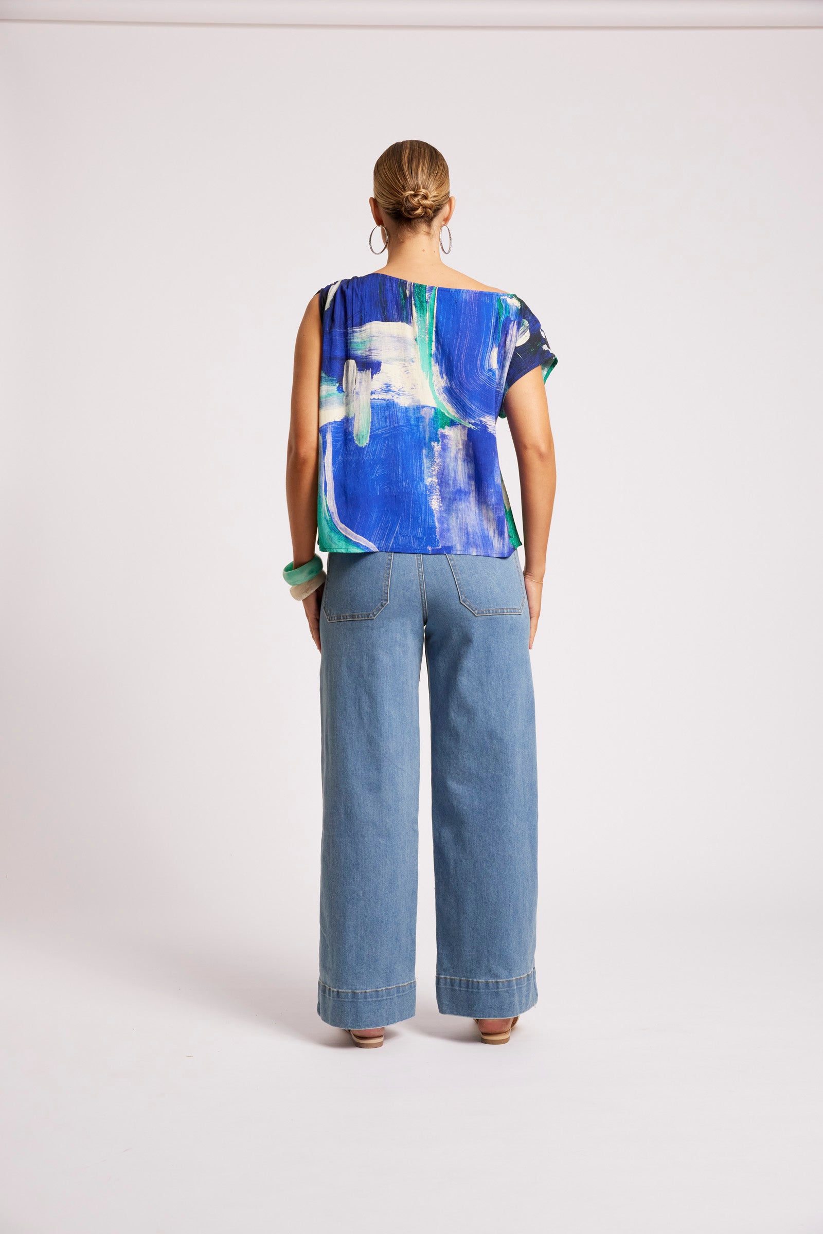 Palmera Top - Seafoam Blue