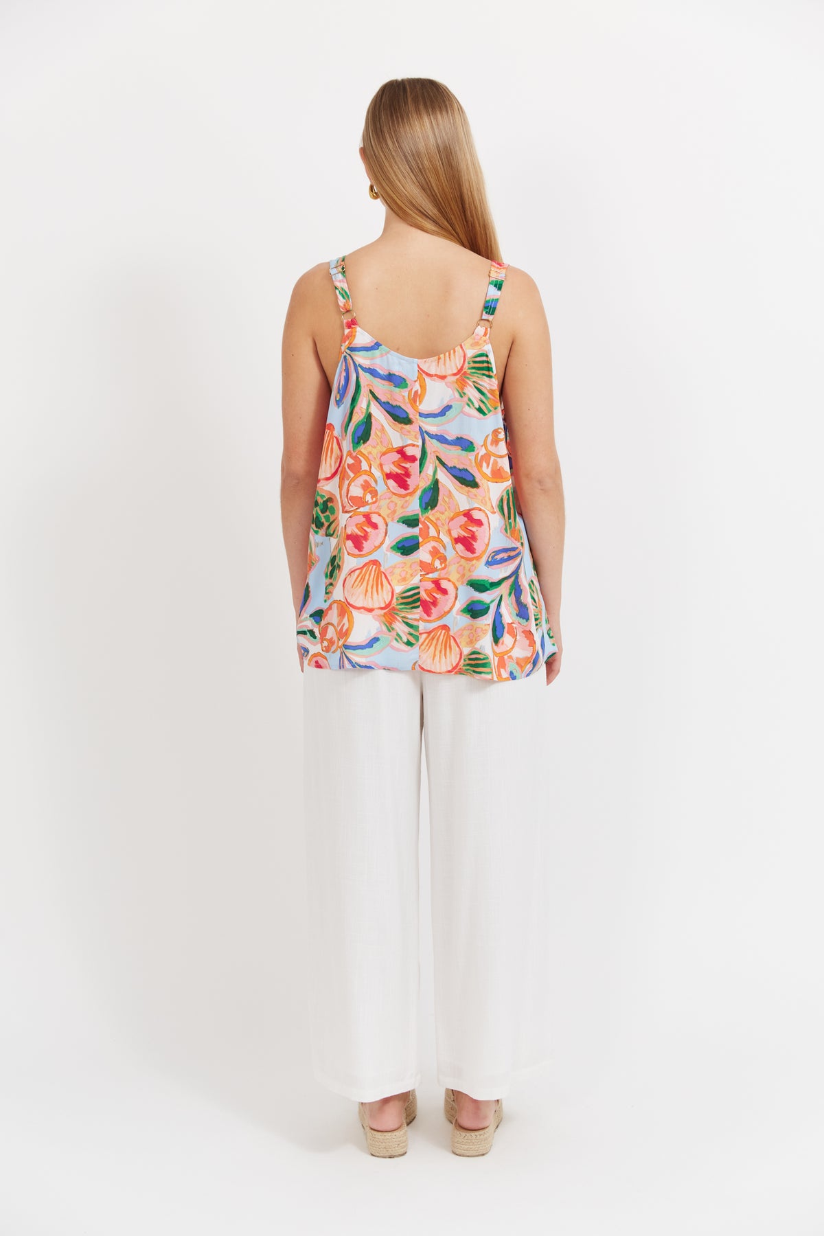 Baja Tank - Tide Print