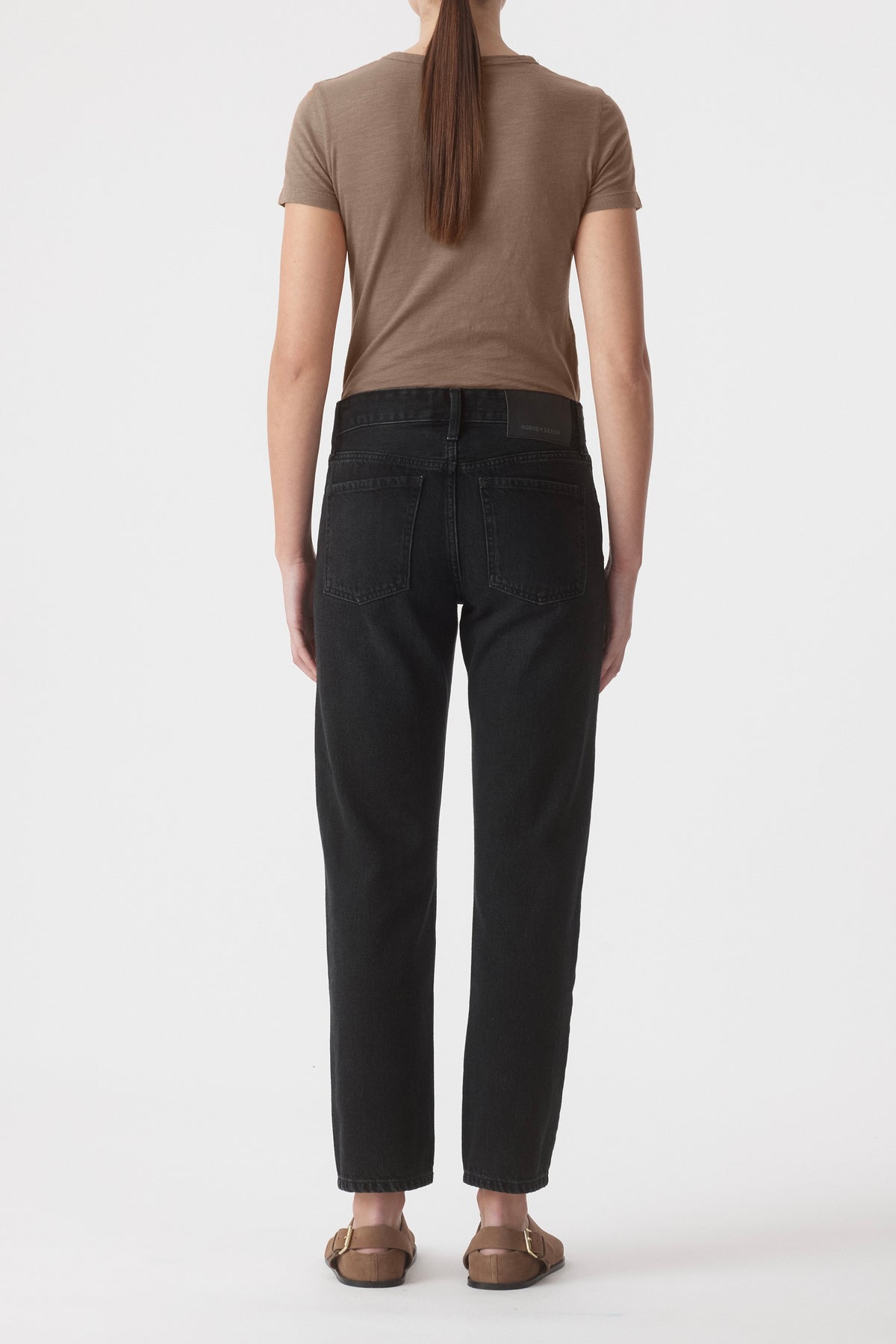 Erica Straight Jean - Shadow Black
