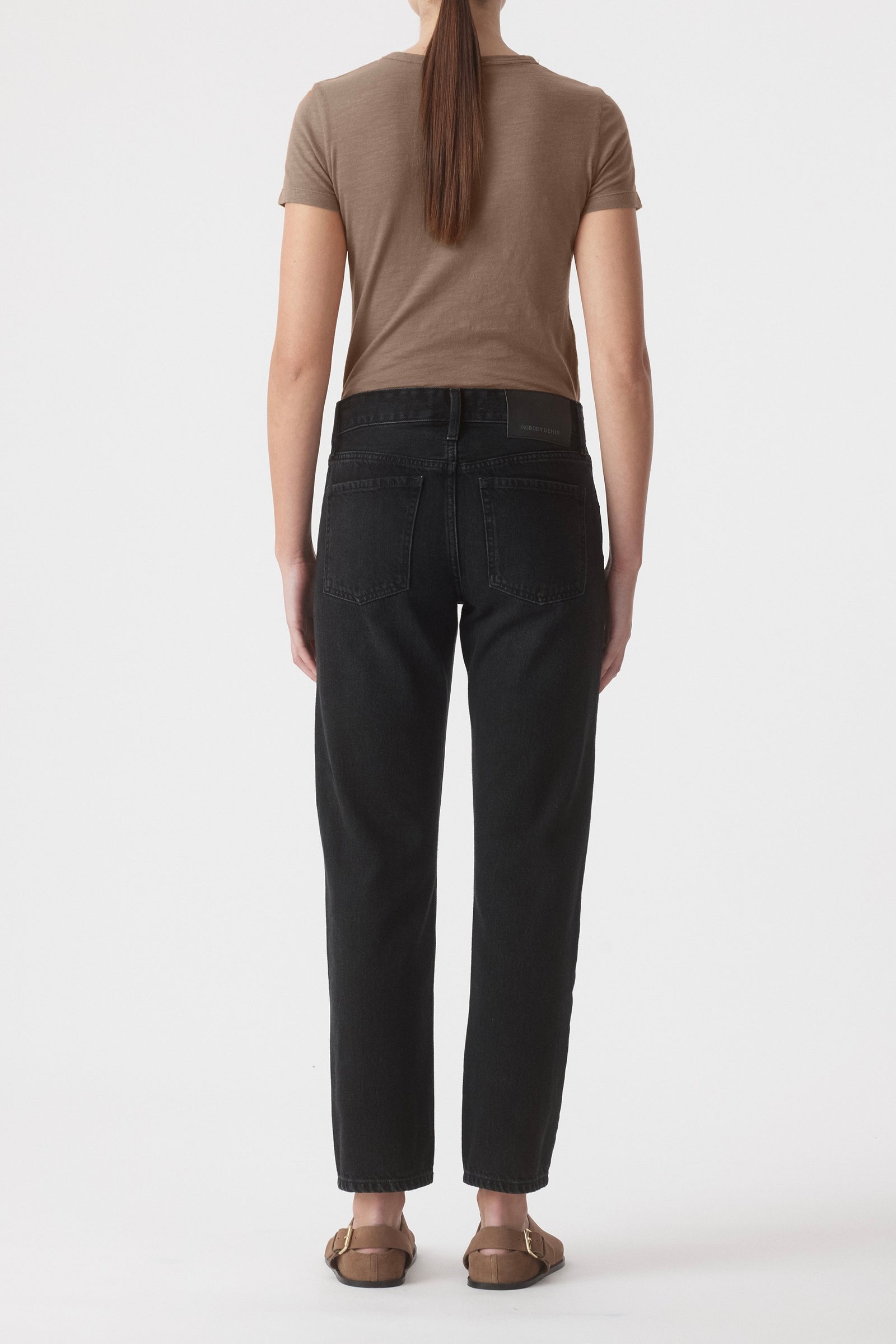 Erica Straight Jean - Shadow Black