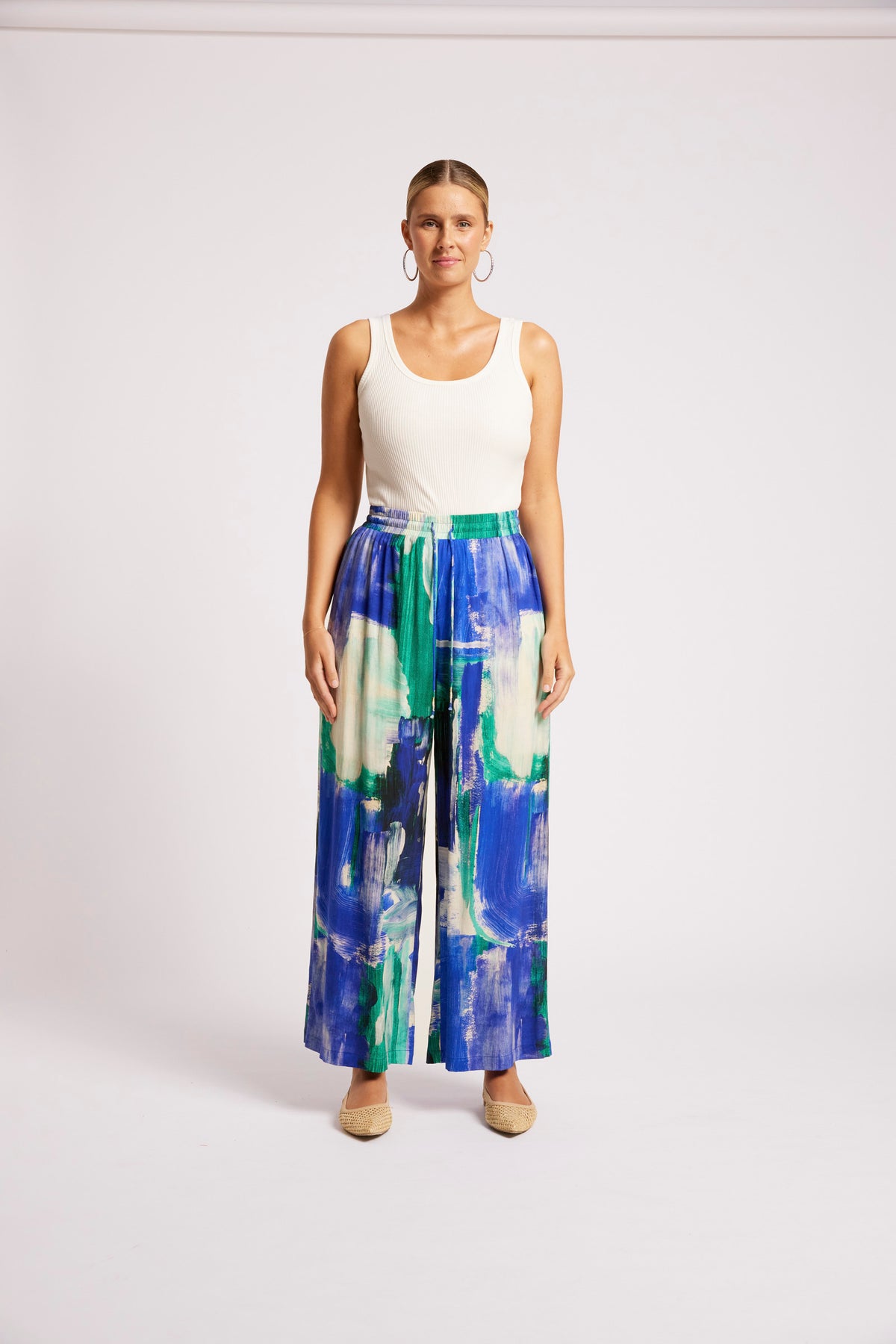 Palmera Pant - Seafoam