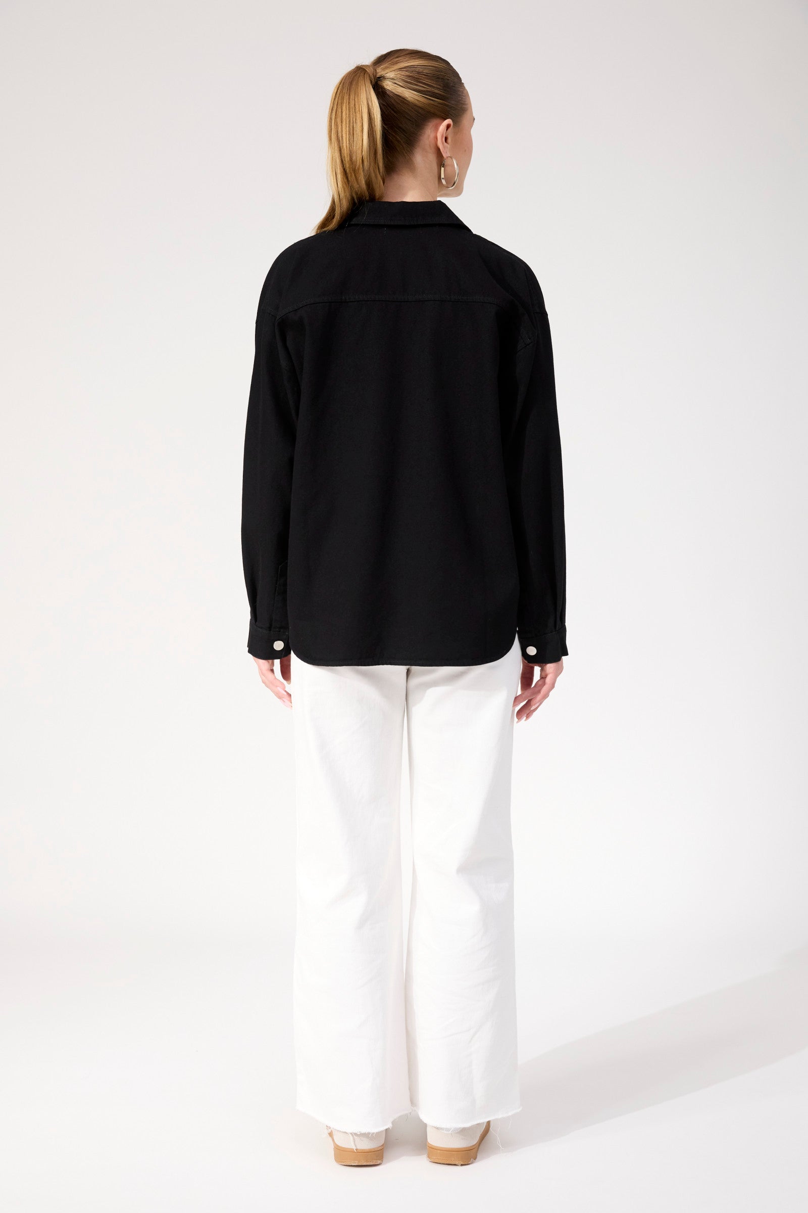 Denver Denim Shirt - Denim Black