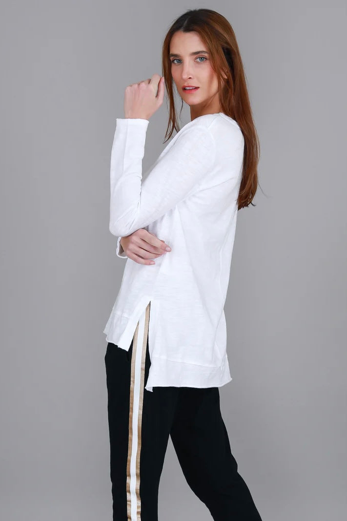 Strumpet Long Sleeve Tee - White