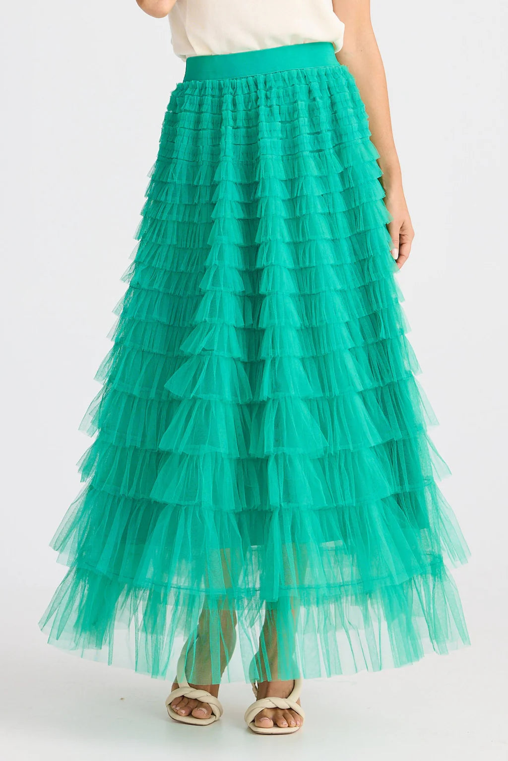 Brave and True Chance Skirt Tule TUTU Maxi evening skirt event Christmas skirt 