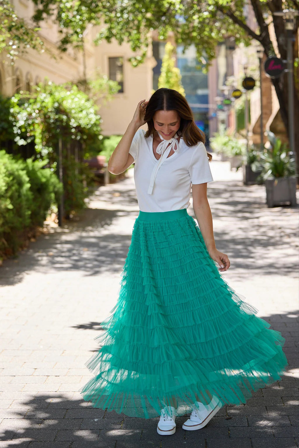 Brave and True Chance Skirt Tule TUTU Maxi evening skirt event Christmas skirt 