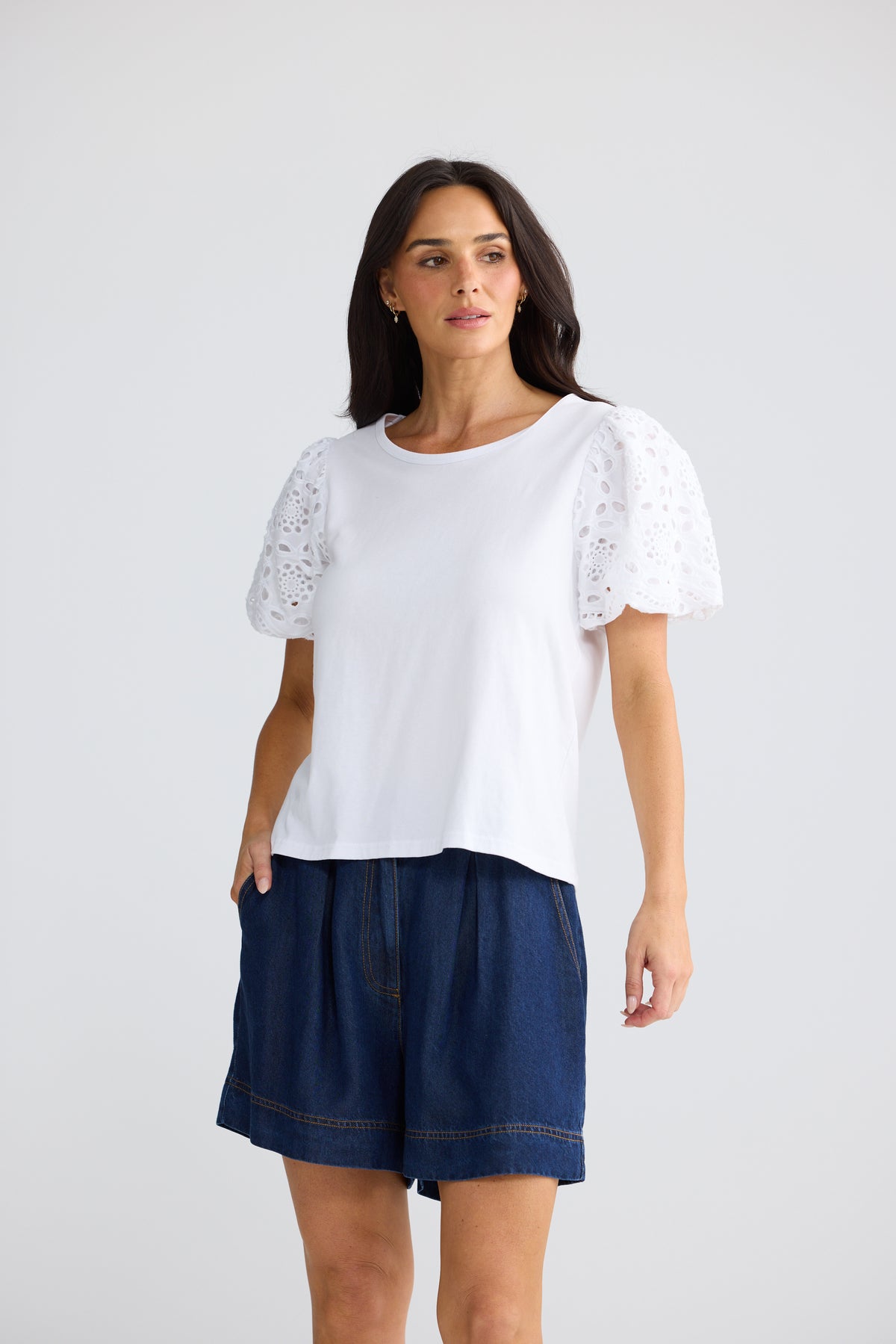 Molly Tee - White