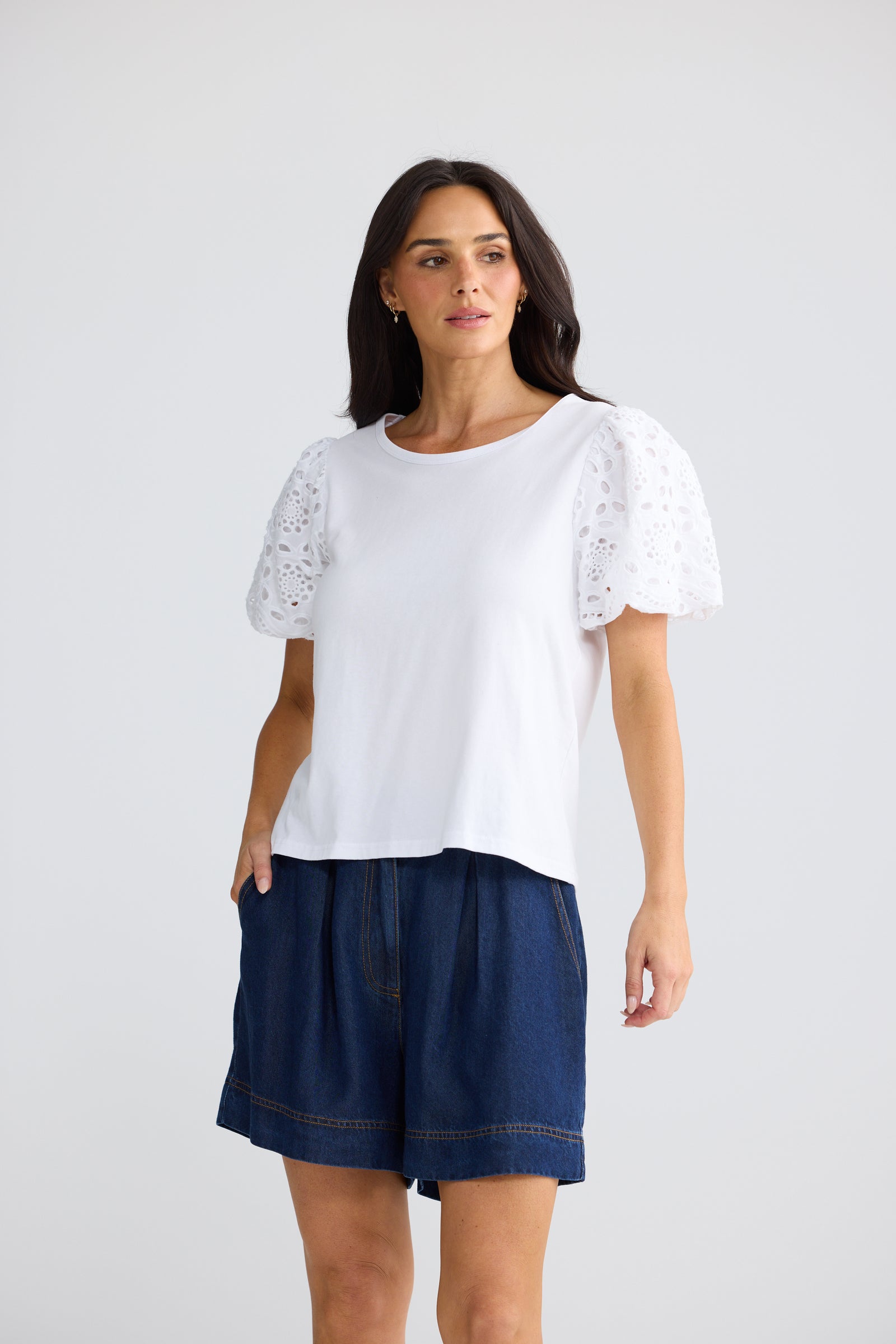 Molly Tee - White