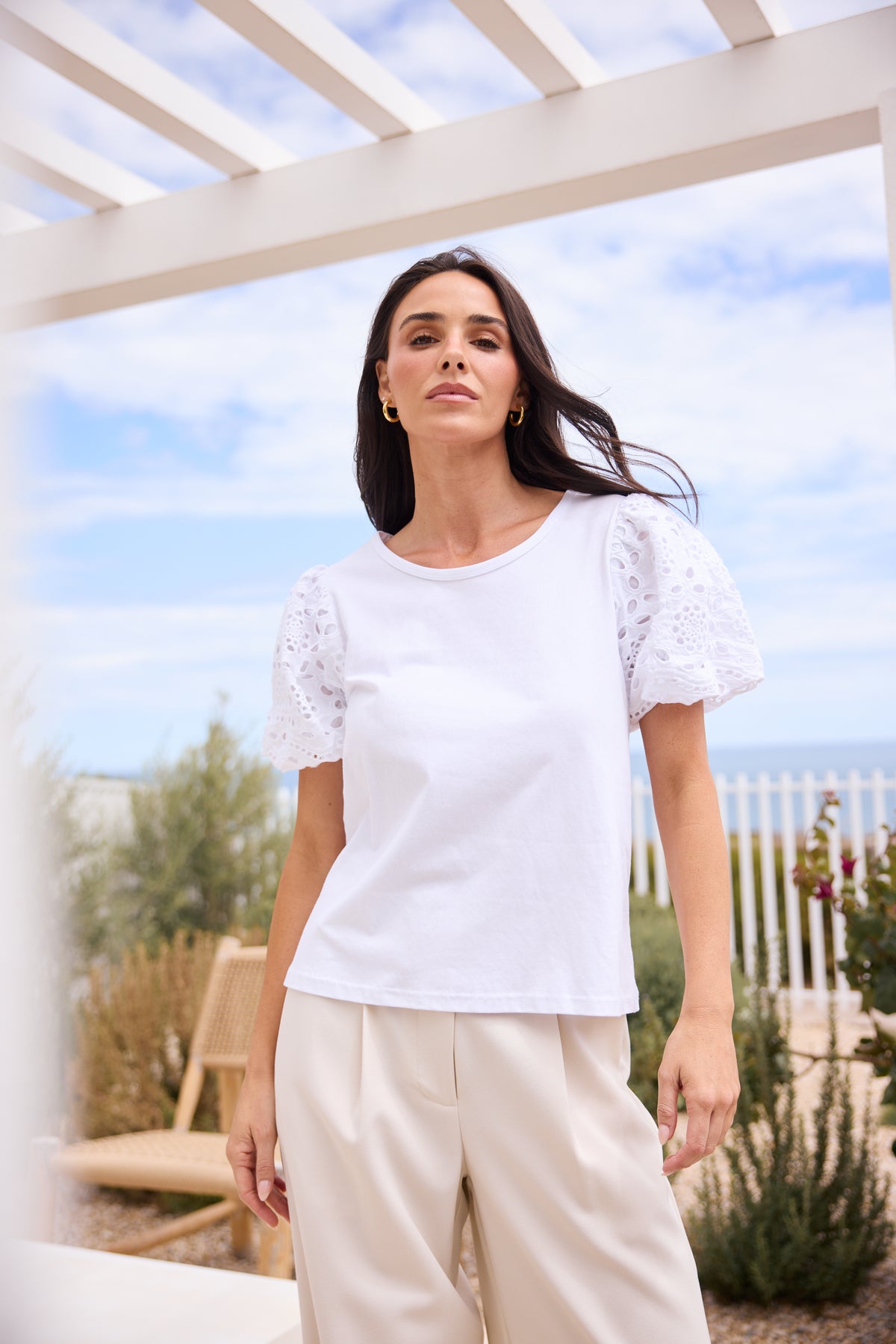 Molly Tee - White
