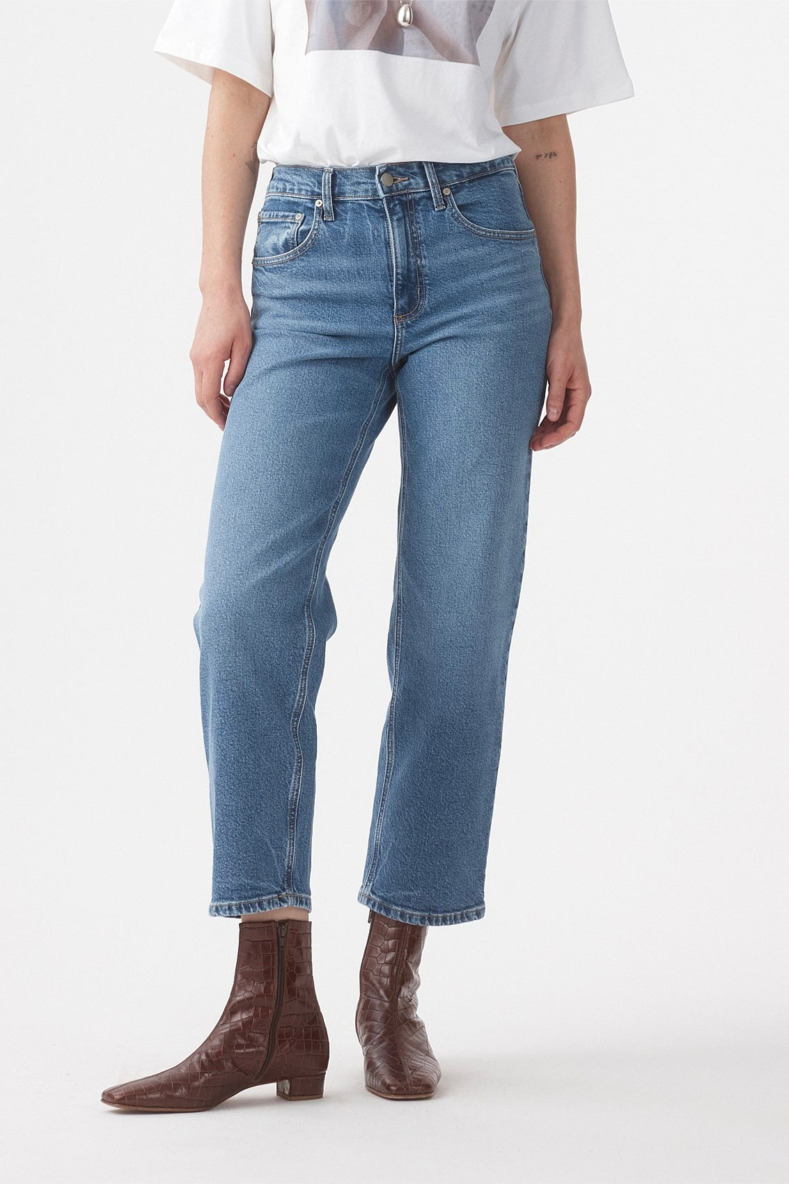 Erin Straight 28” Jean - Brooklyn