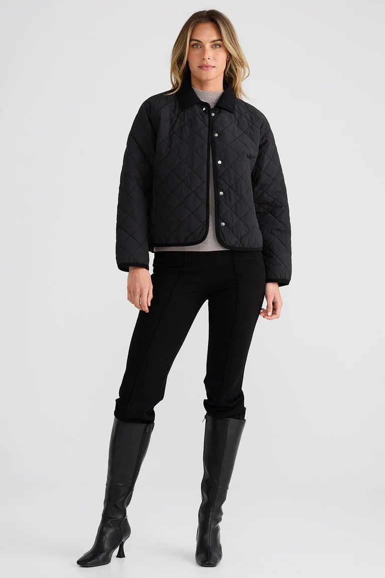 Recline Puffer - Black