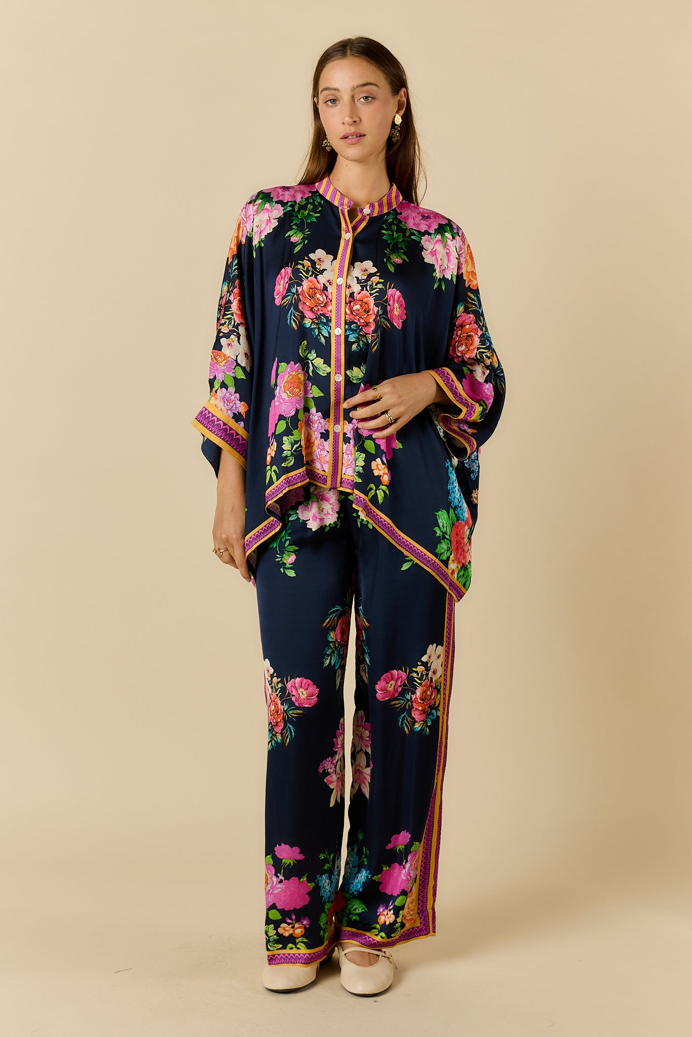Liberte Top - Dark Navy Floral