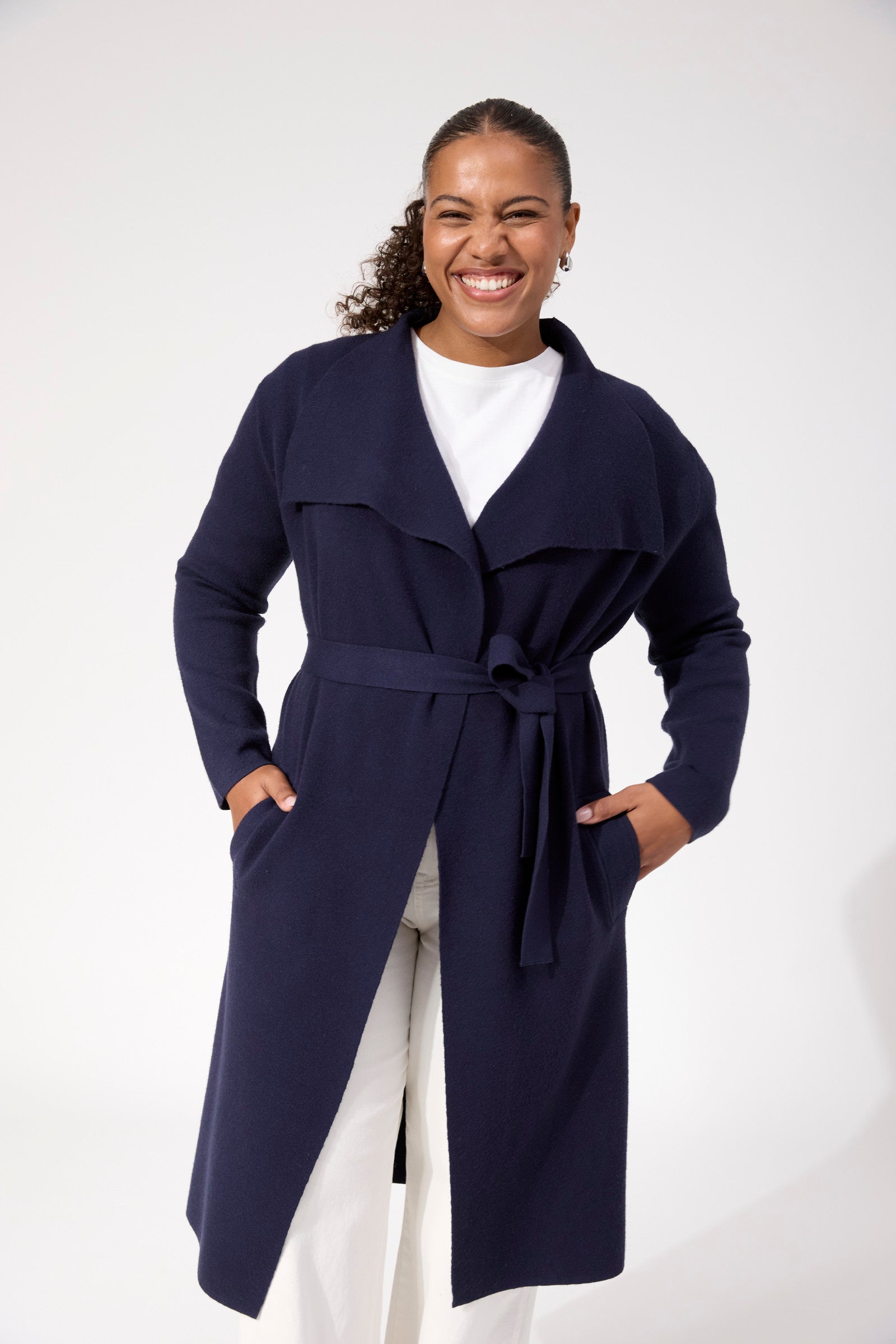 Chamonix Cardigan - Navy