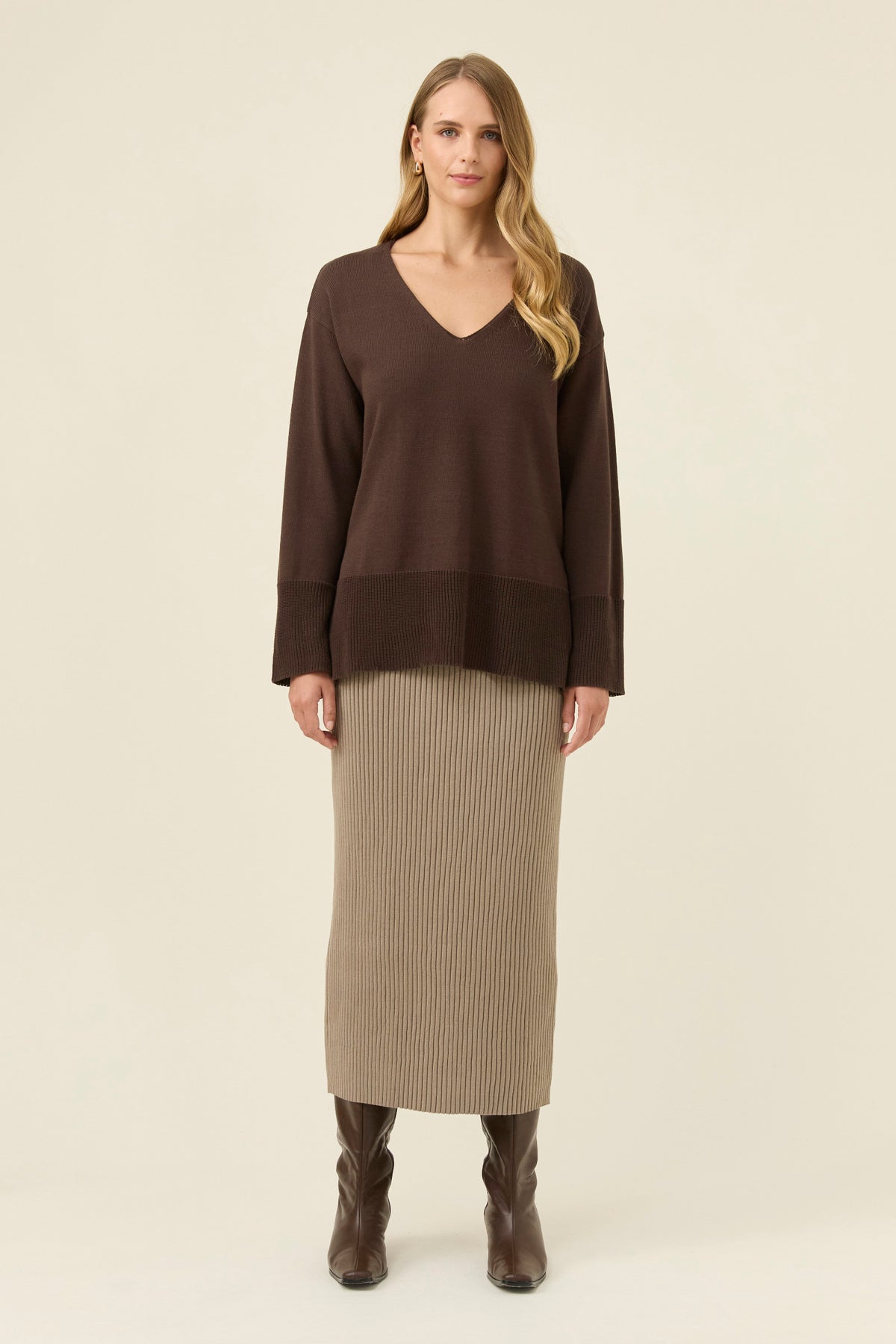 Darby Jumper - Chocolate